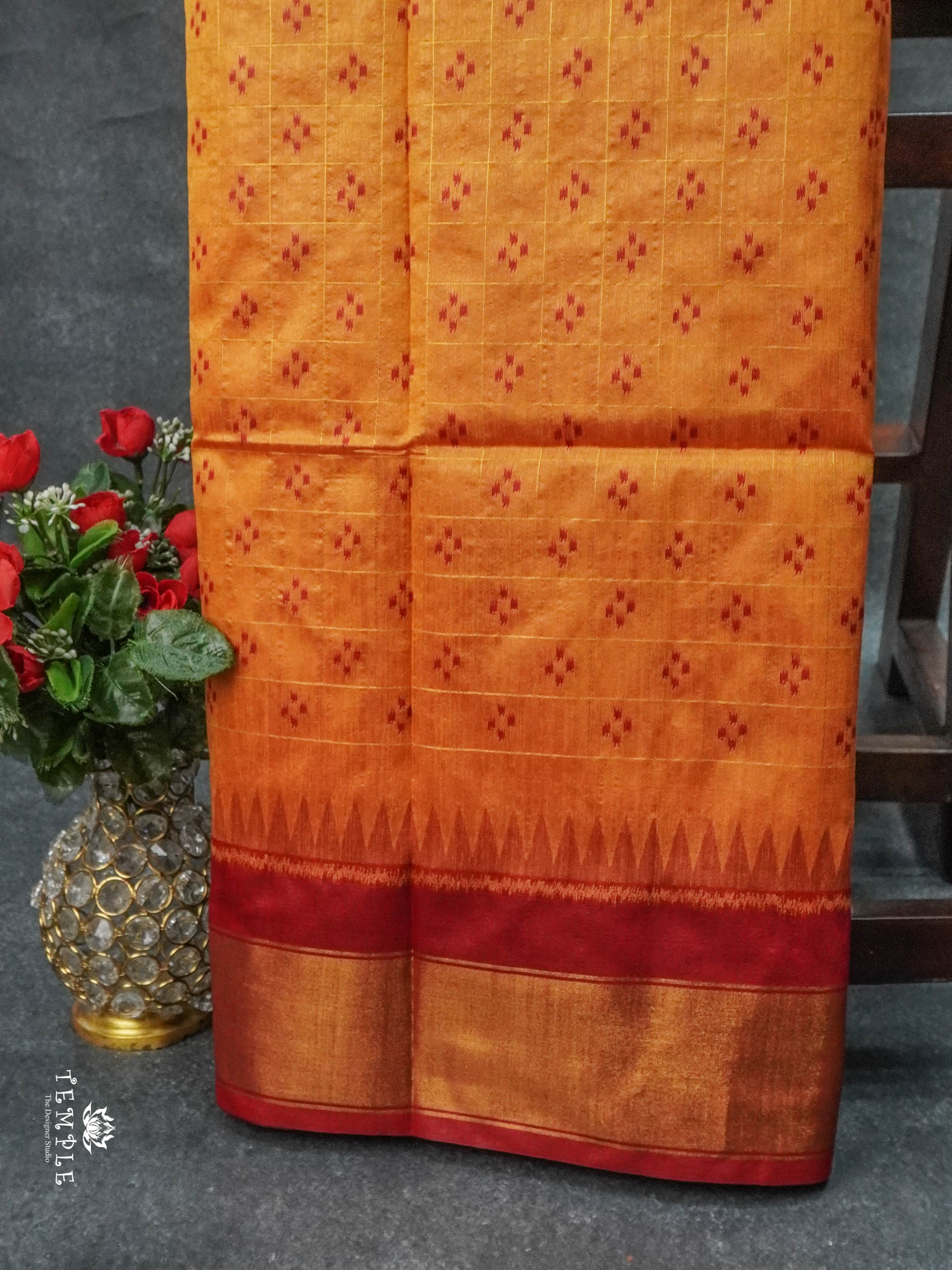 Semi Venkatagiri Silk Saree | TTDS1654