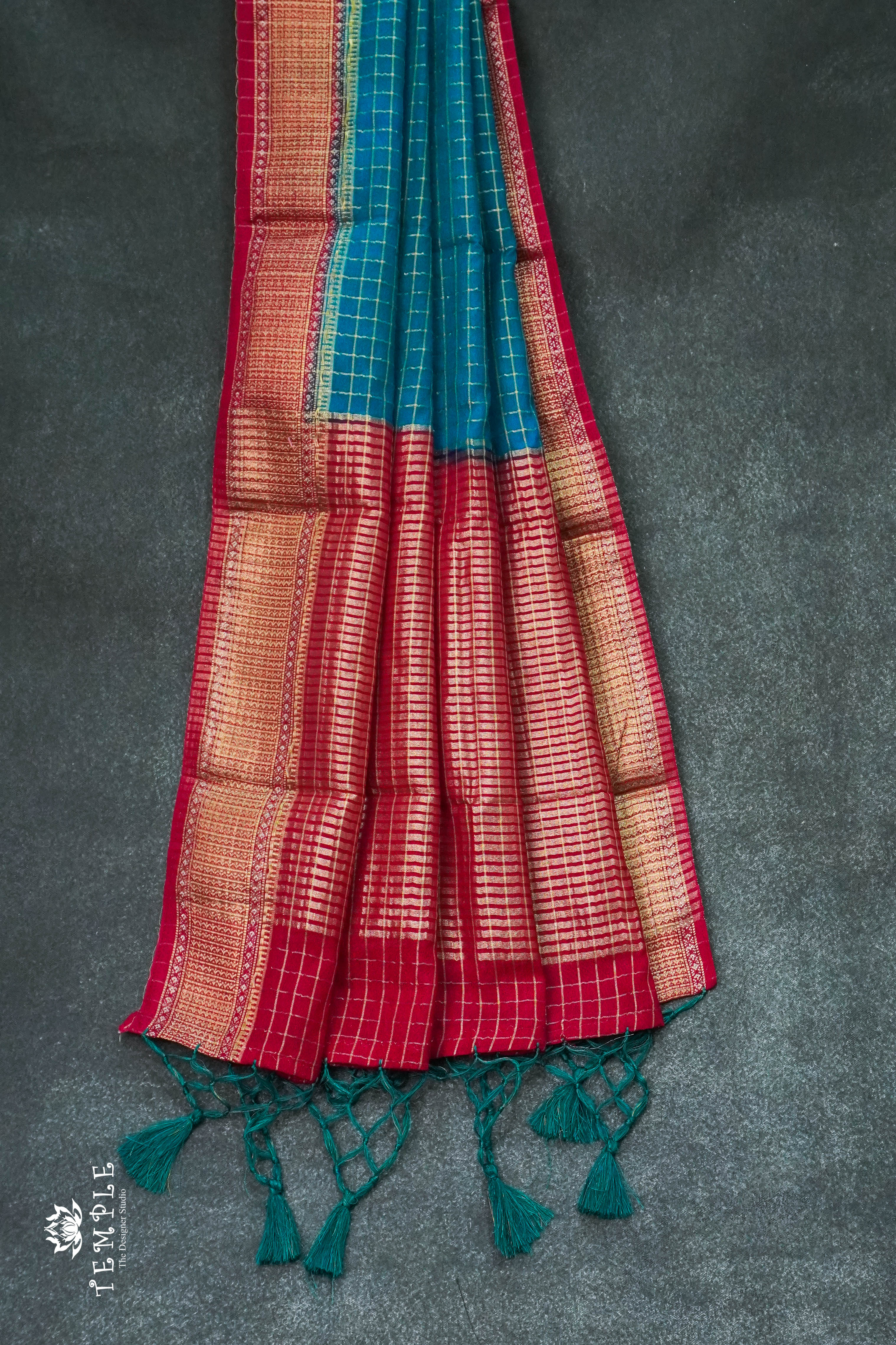 Mysore Crepe Silk Saree  | TTDS1239 | Sparkling Deals