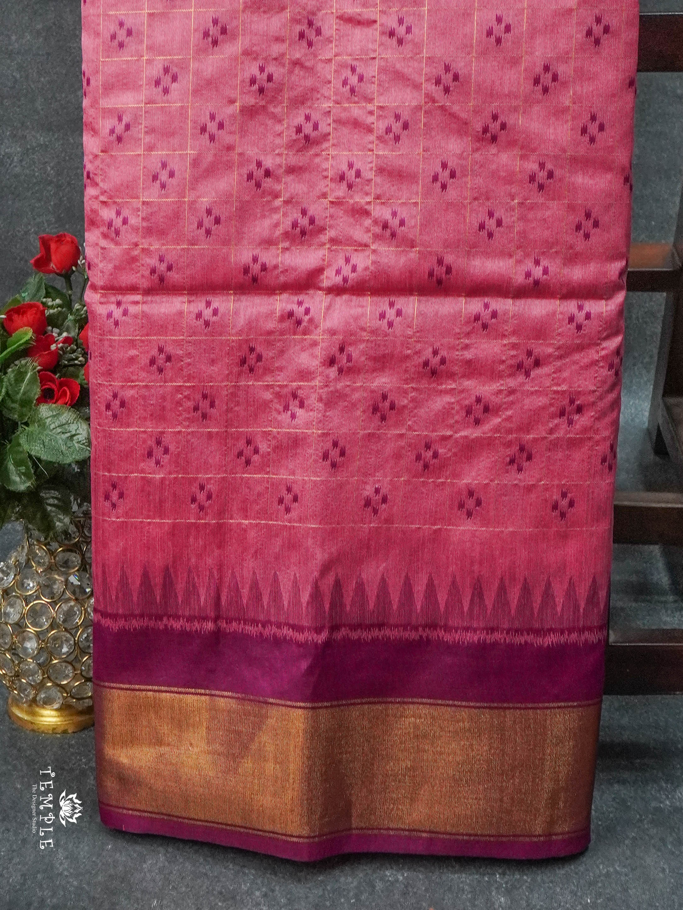 Semi Venkatagiri Silk Saree | TTDS1654