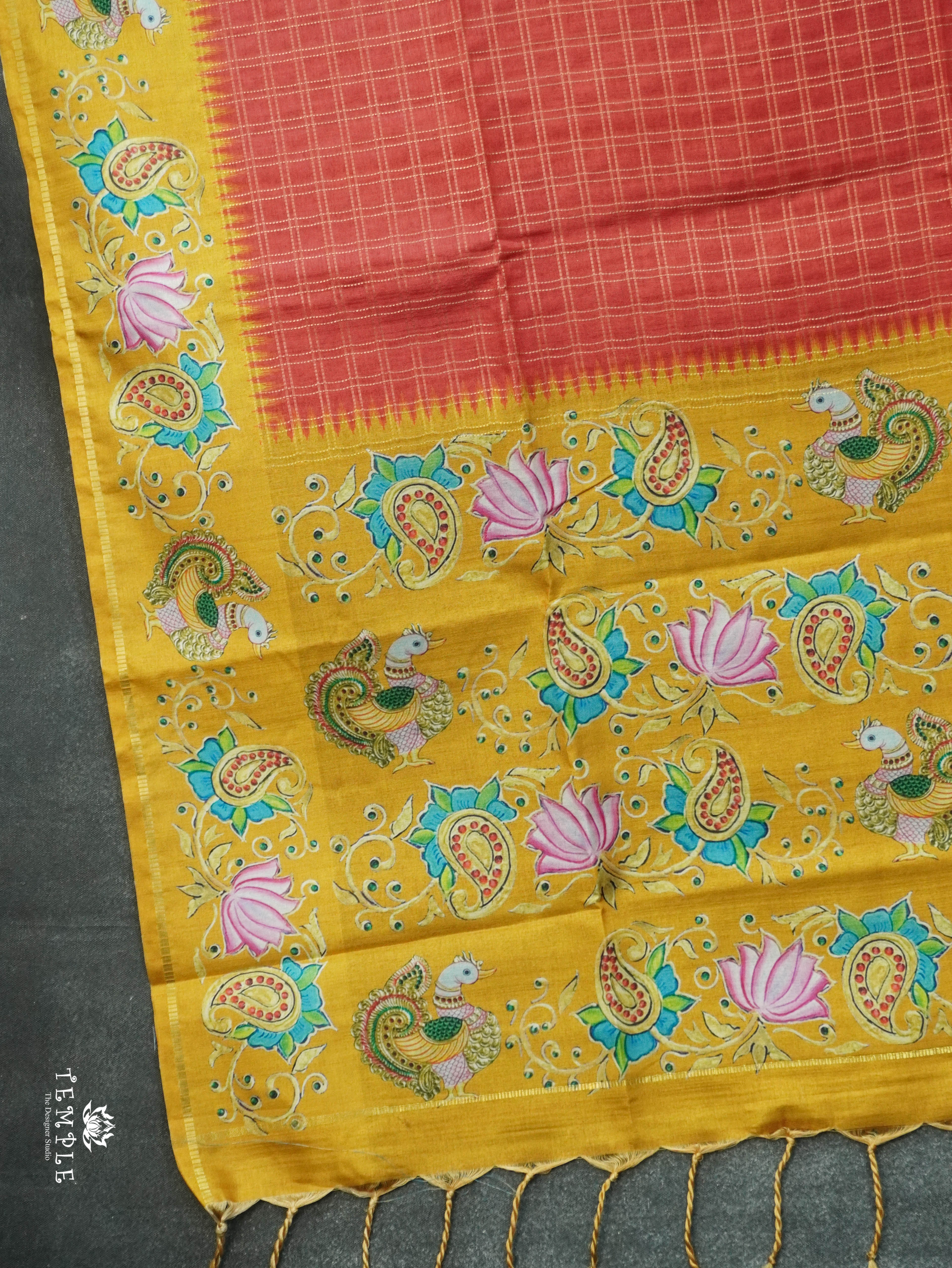 Handloom Matka Silk Saree | TTDS3112