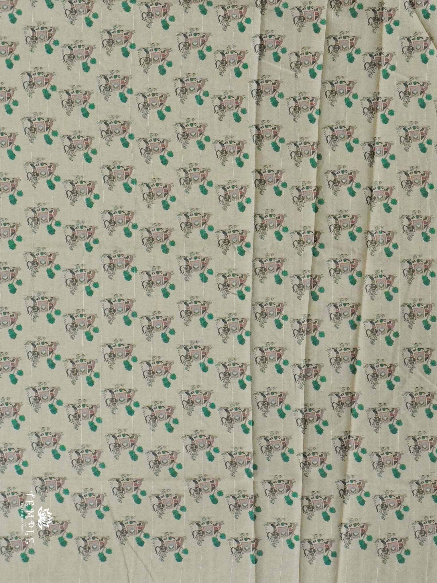 Printed Matka Silk Saree | TTDS2629