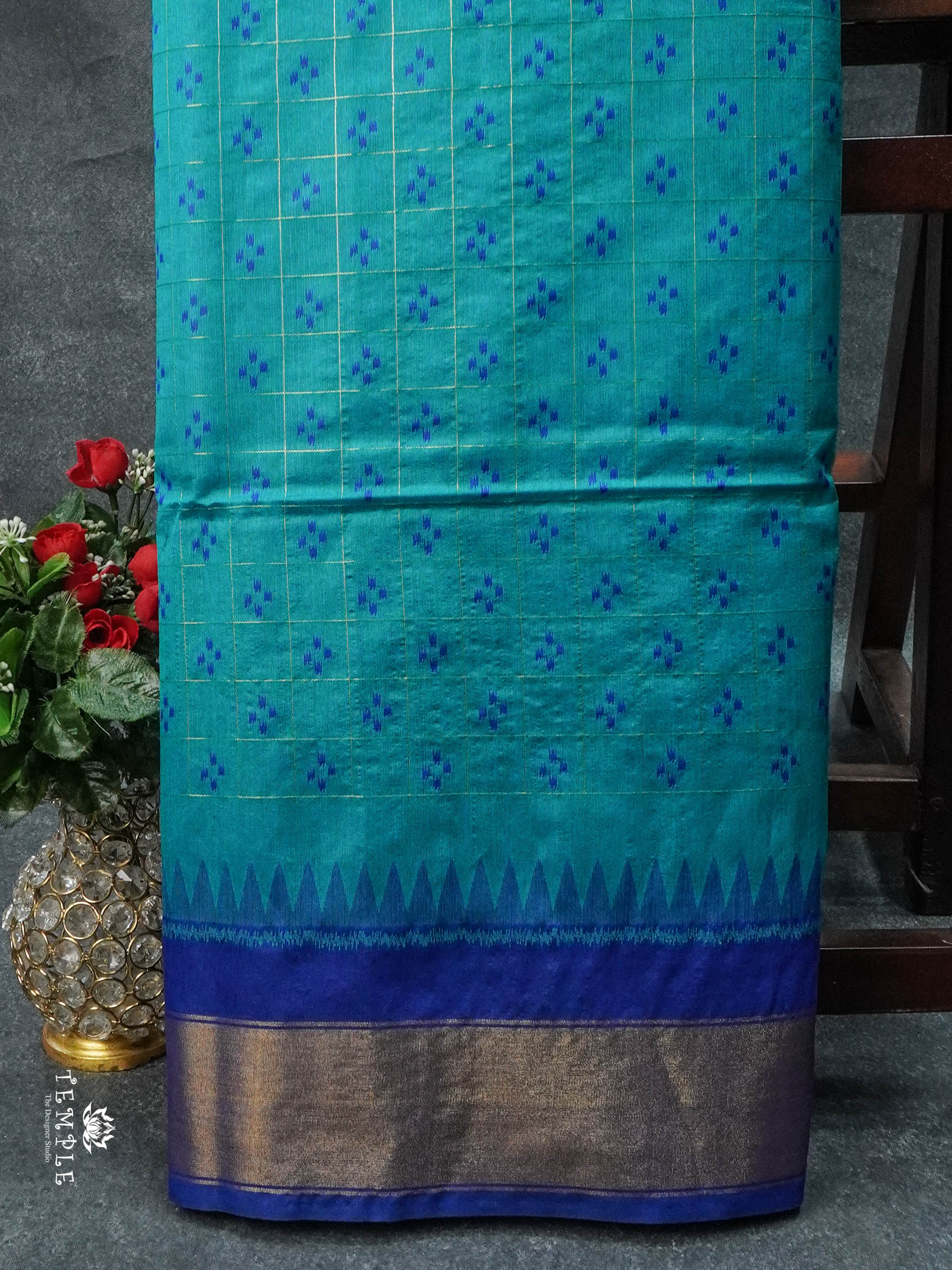 Semi Venkatagiri Silk Saree | TTDS1654