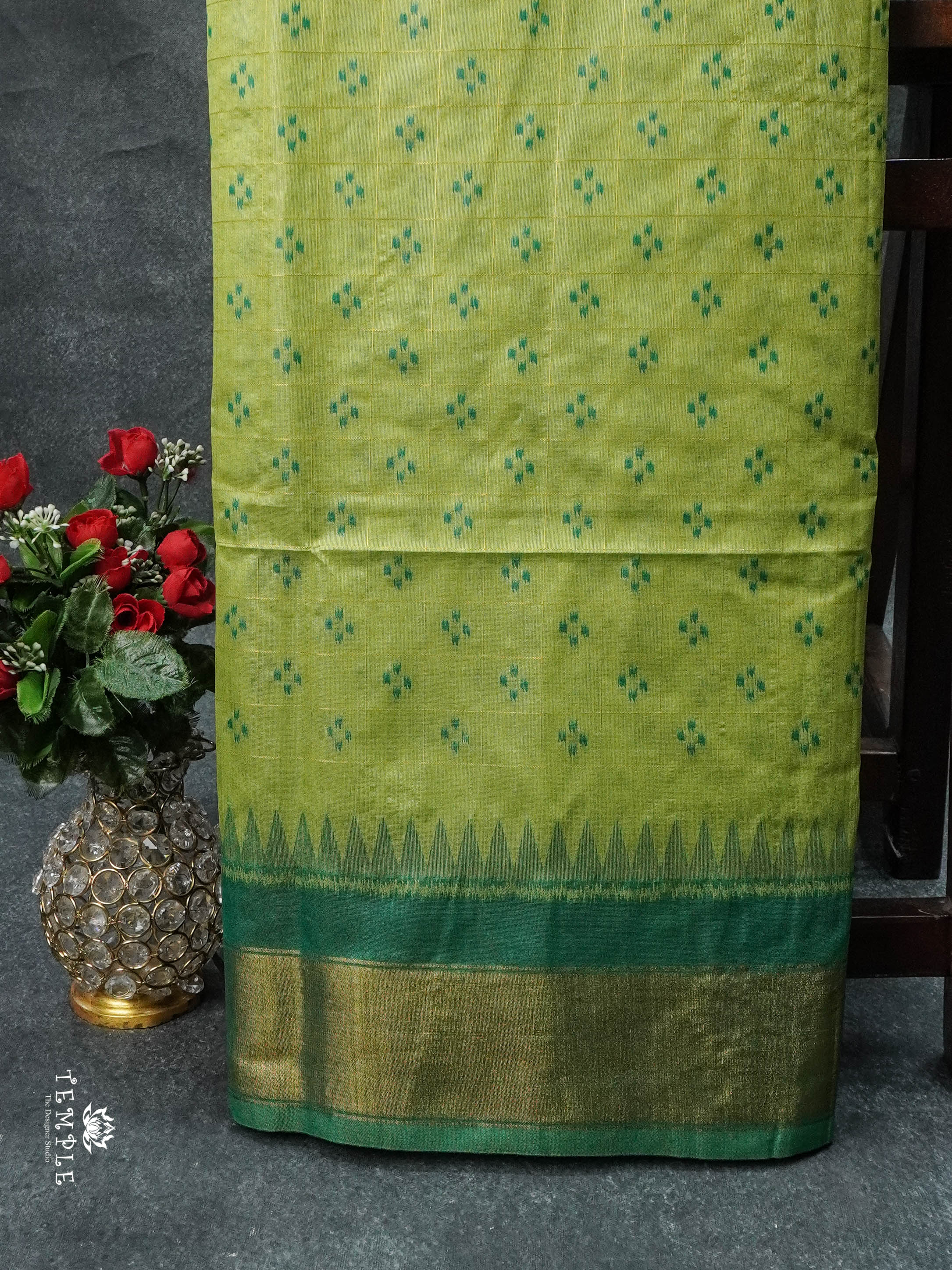 Semi Venkatagiri Silk Saree | TTDS1654