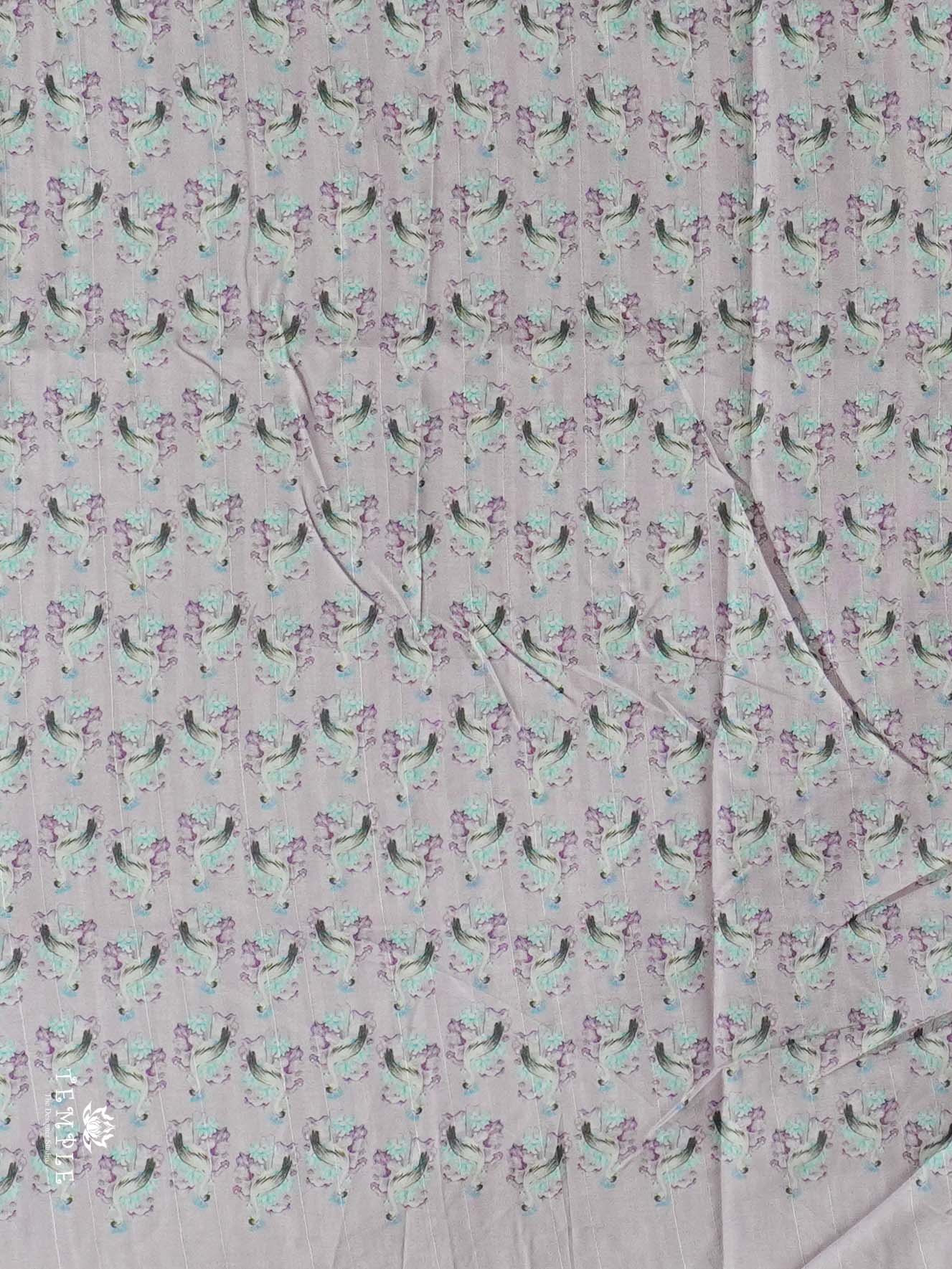 Printed Matka Silk Saree | TTDS2629