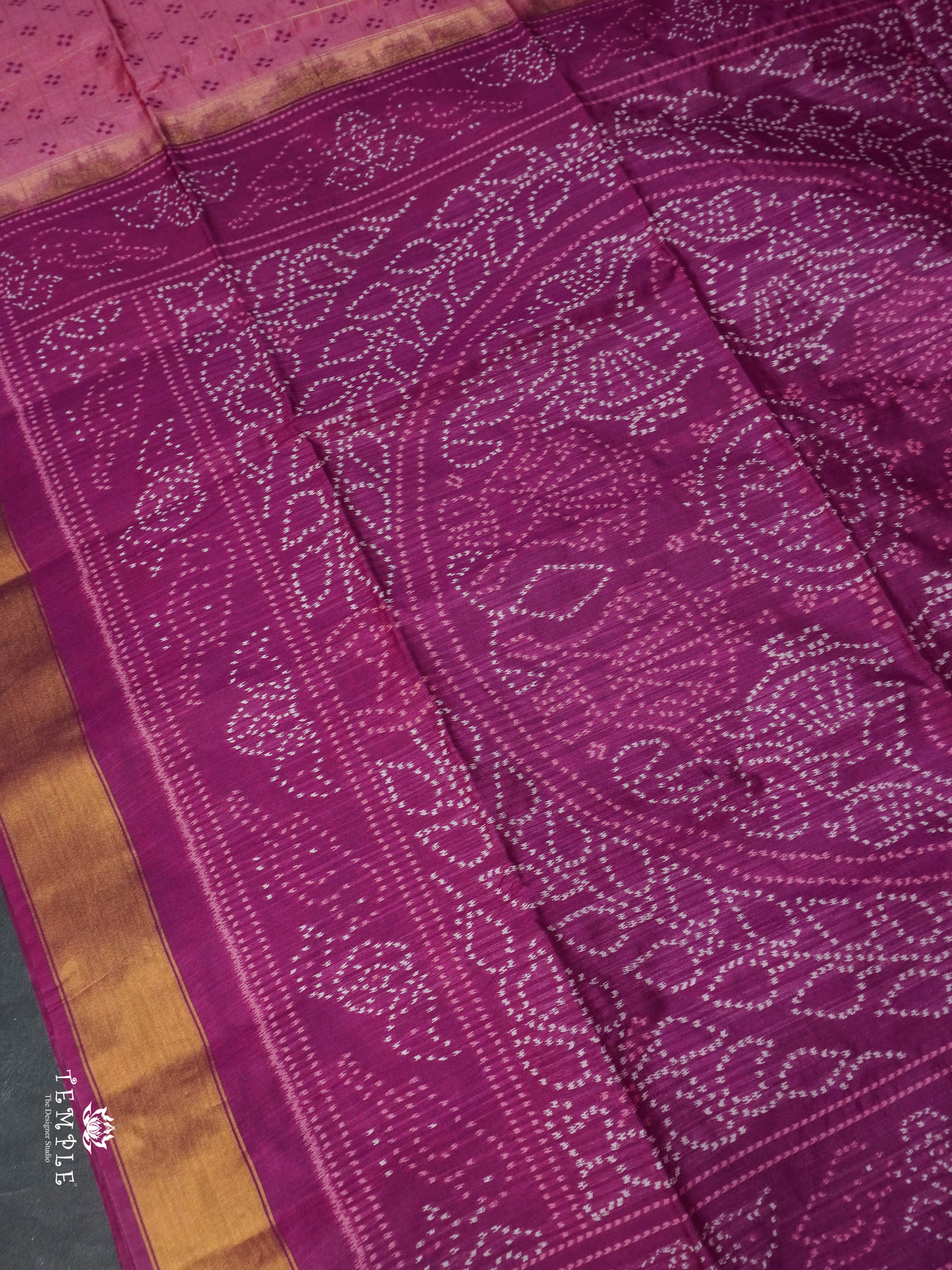 Semi Venkatagiri Silk Saree | TTDS1654