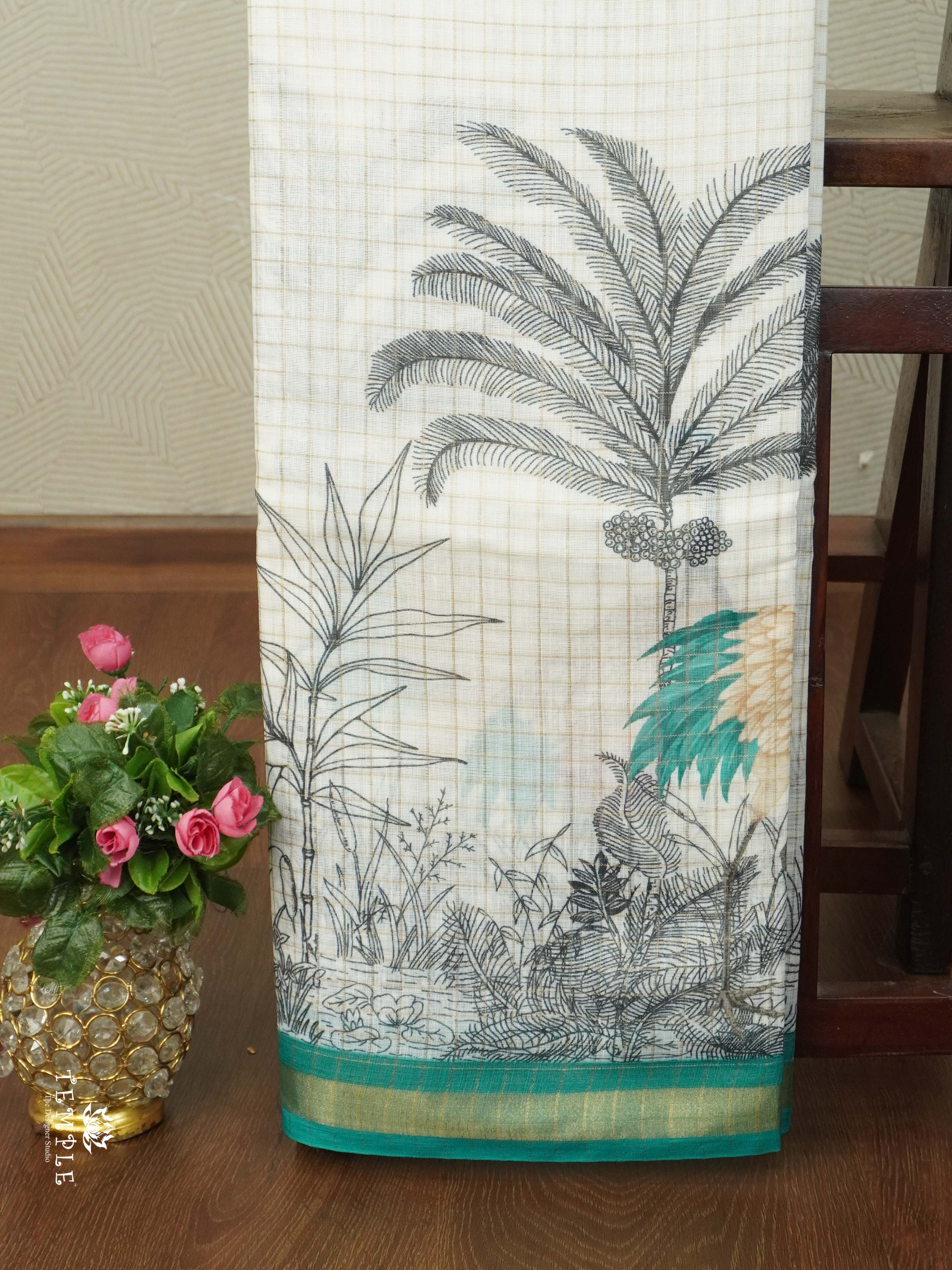 Chanderi Cotton Saree | TTDS2645