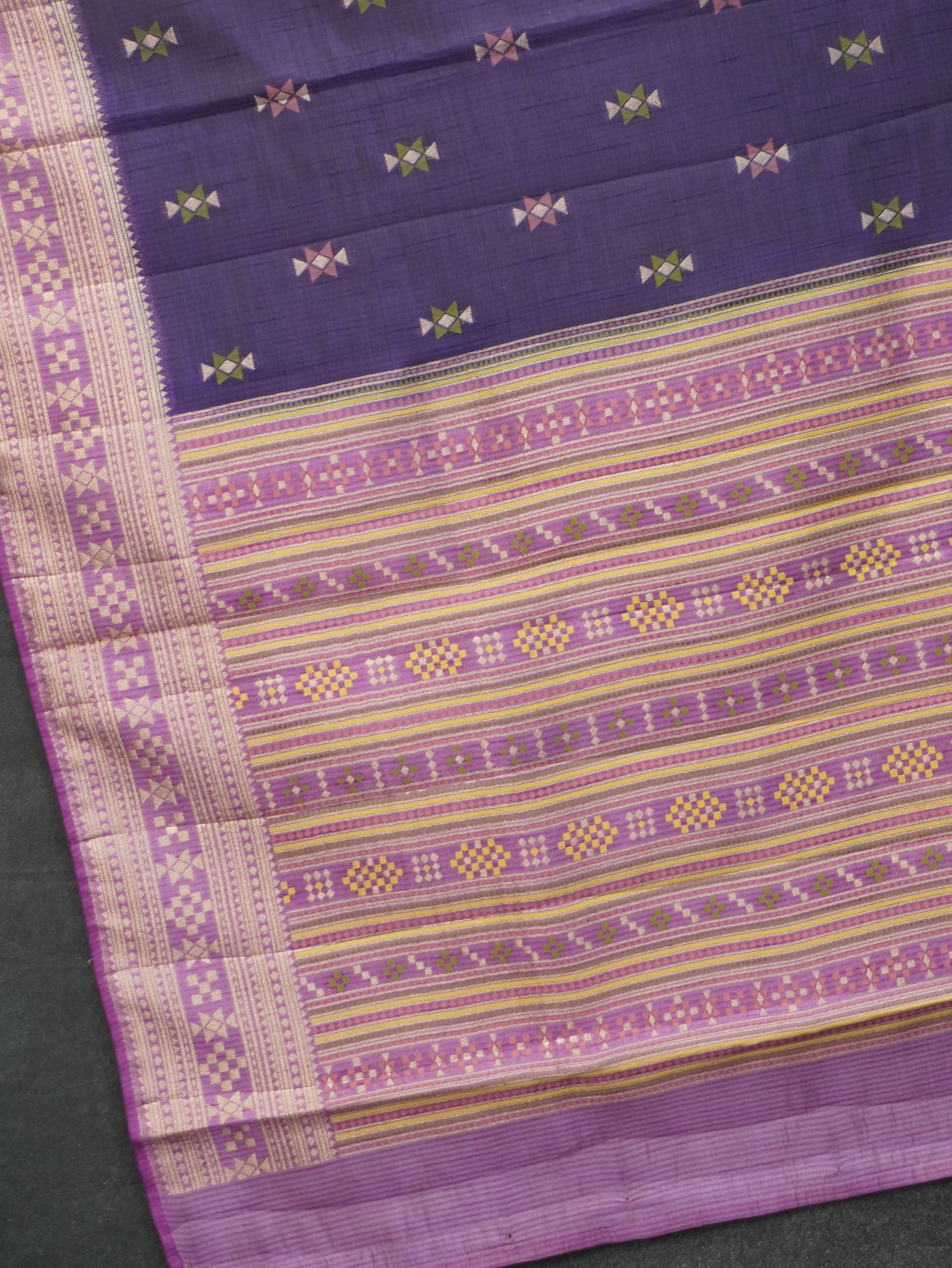 Semi Tussar Saree | TTDS3518