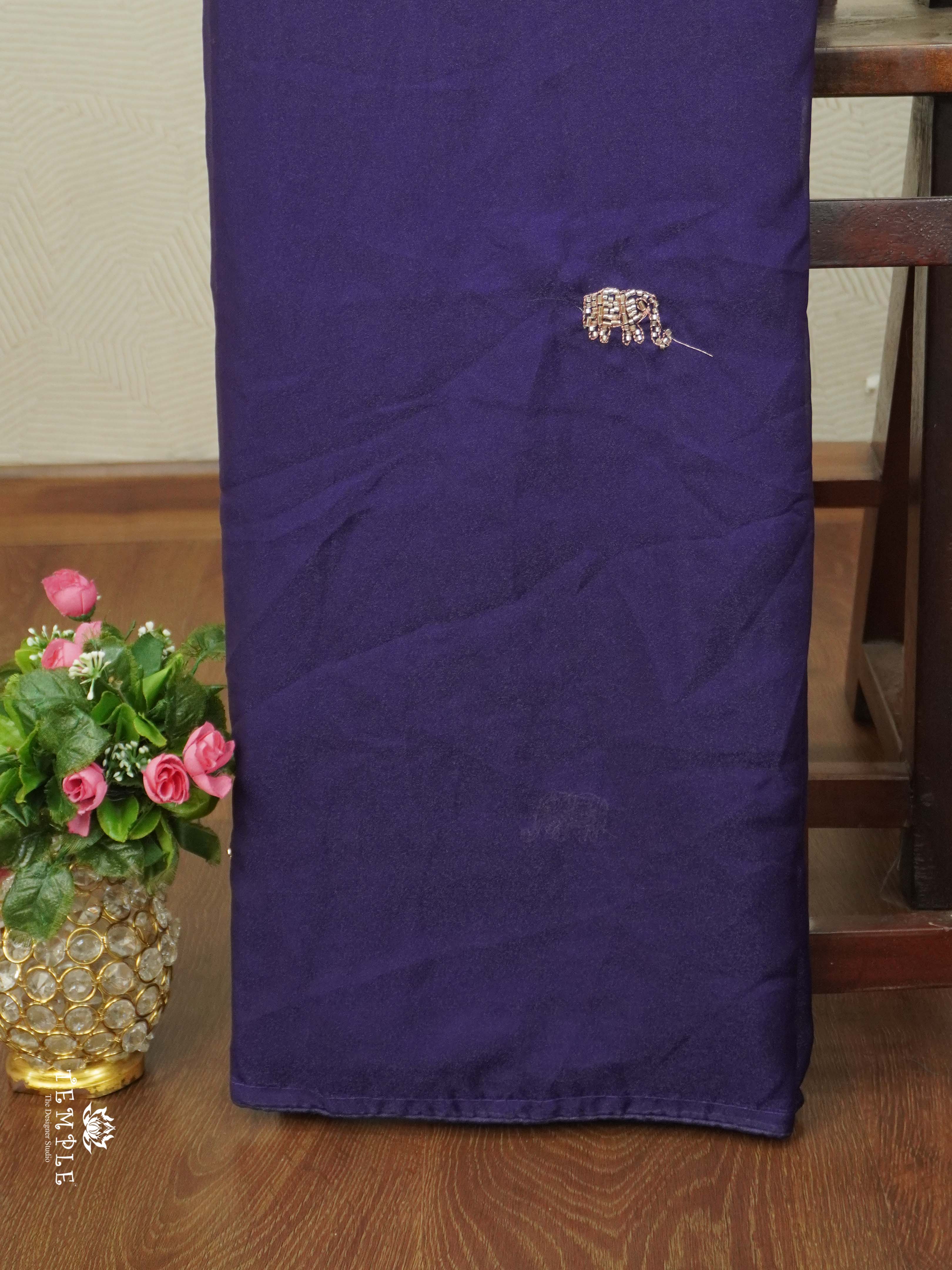 Designer Saree With Work Blouse | TTDS2646