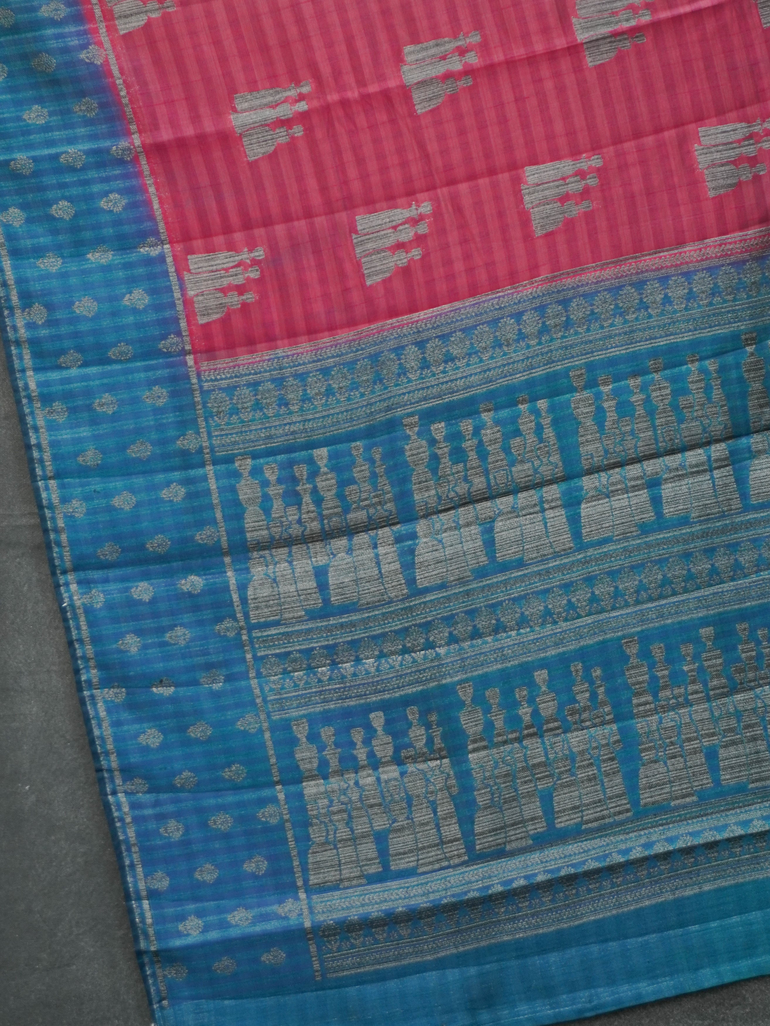 Semi Tussar Silk Saree | TTDS3408