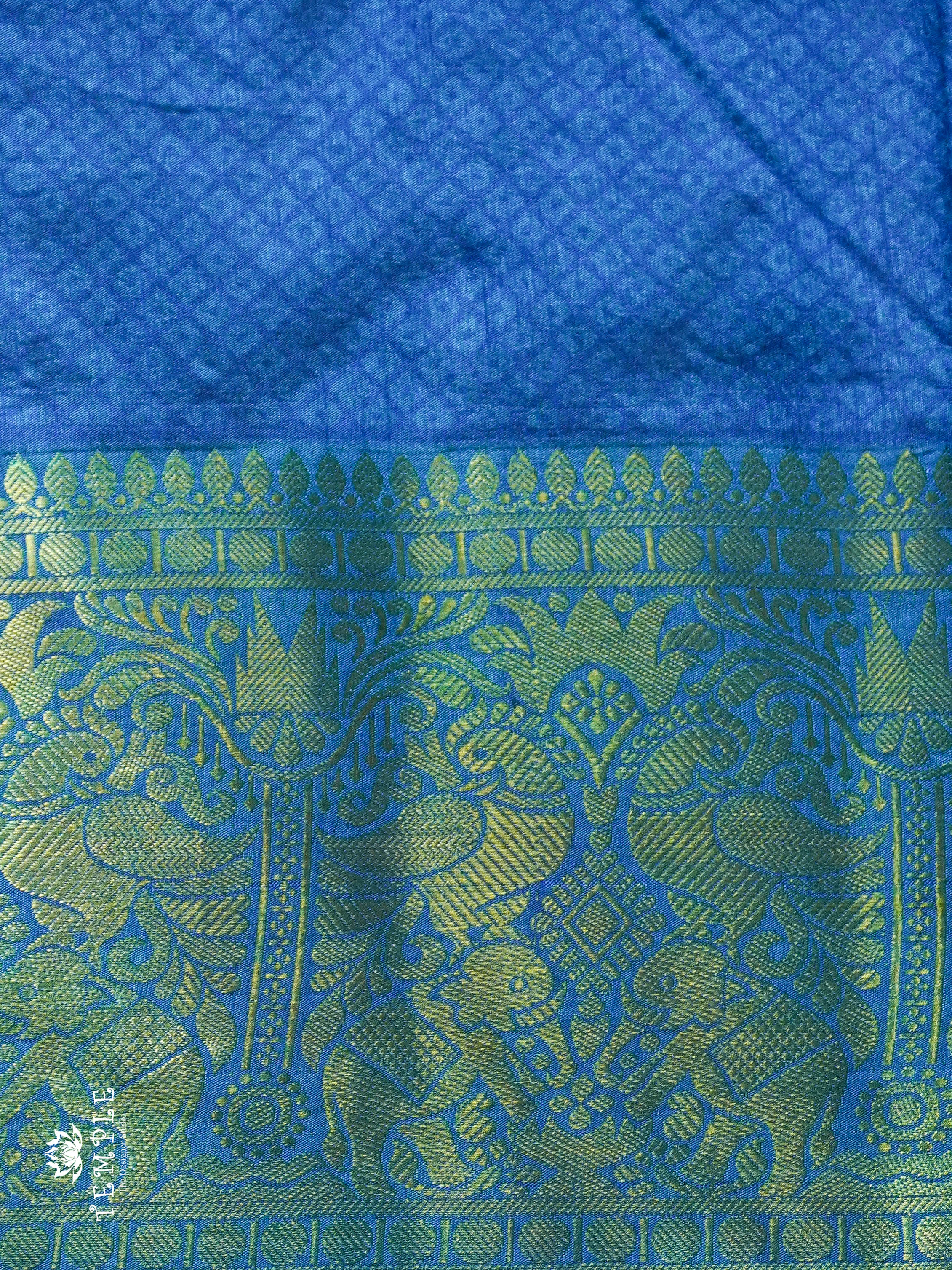 Kanchi Border Art Silk  Saree | TTDS898