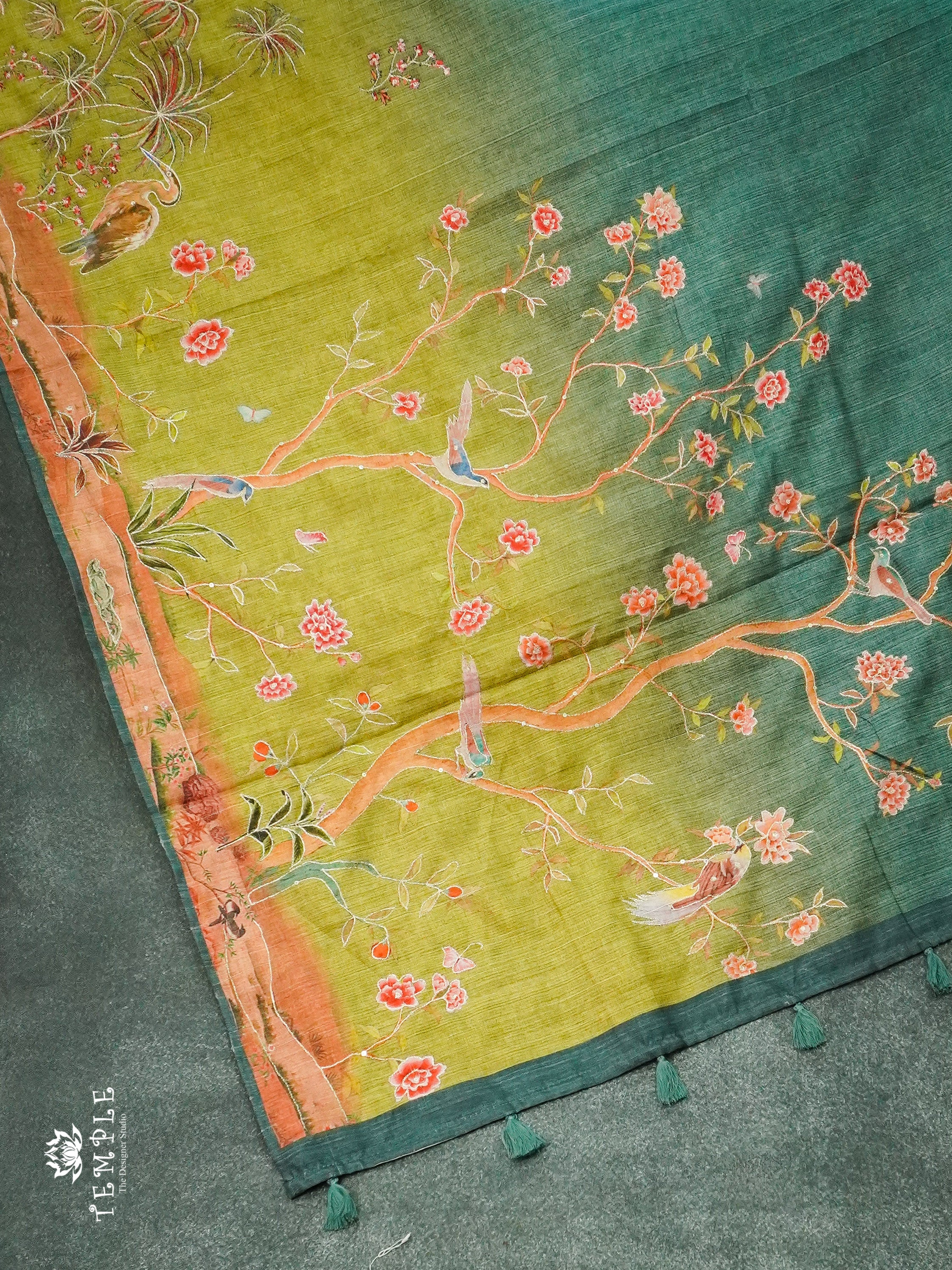 Kantha Work Saree | TTDS1246 | Sparkling Deals