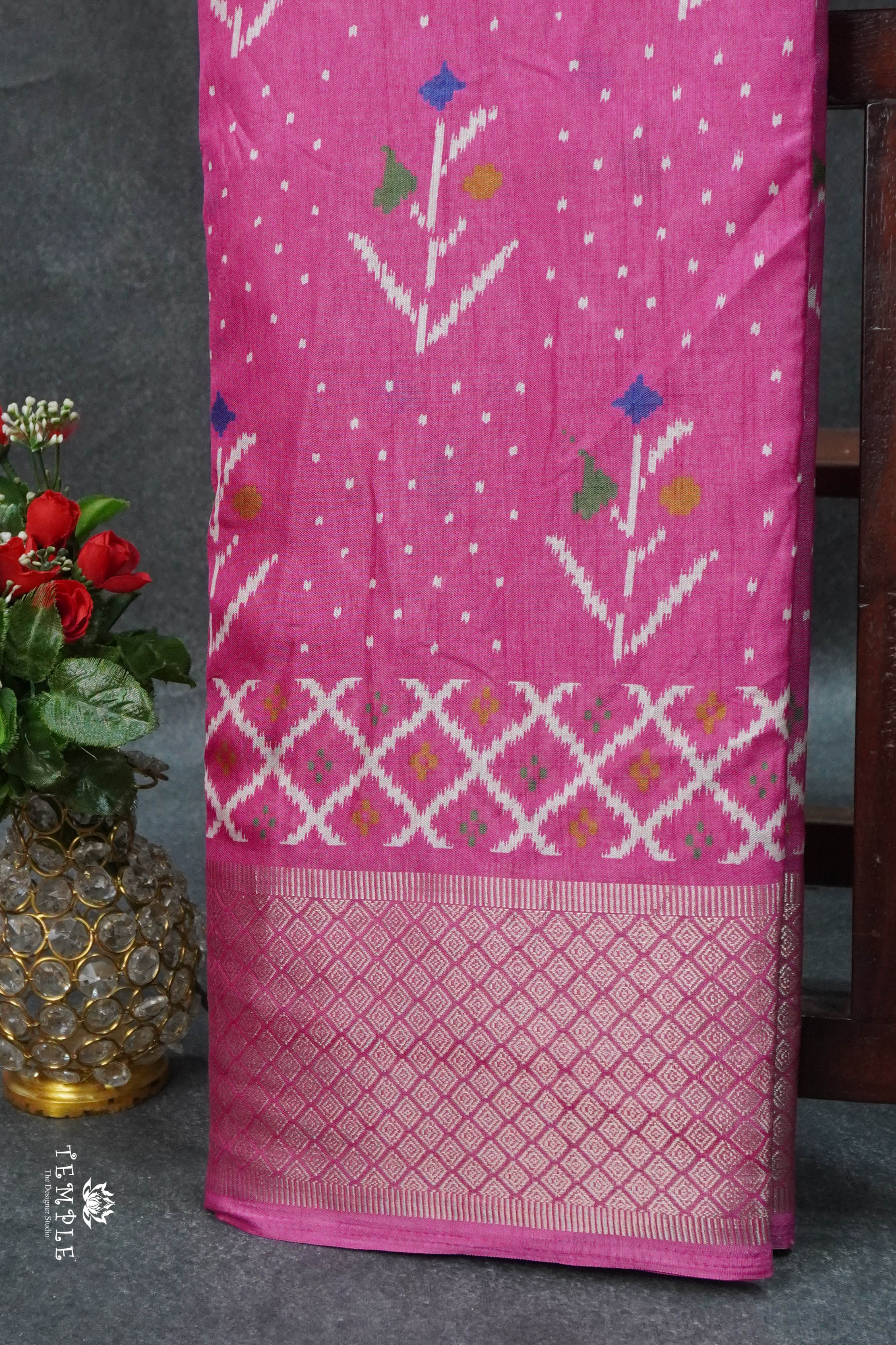 Printed Binny Silk Saree | TTDS1666