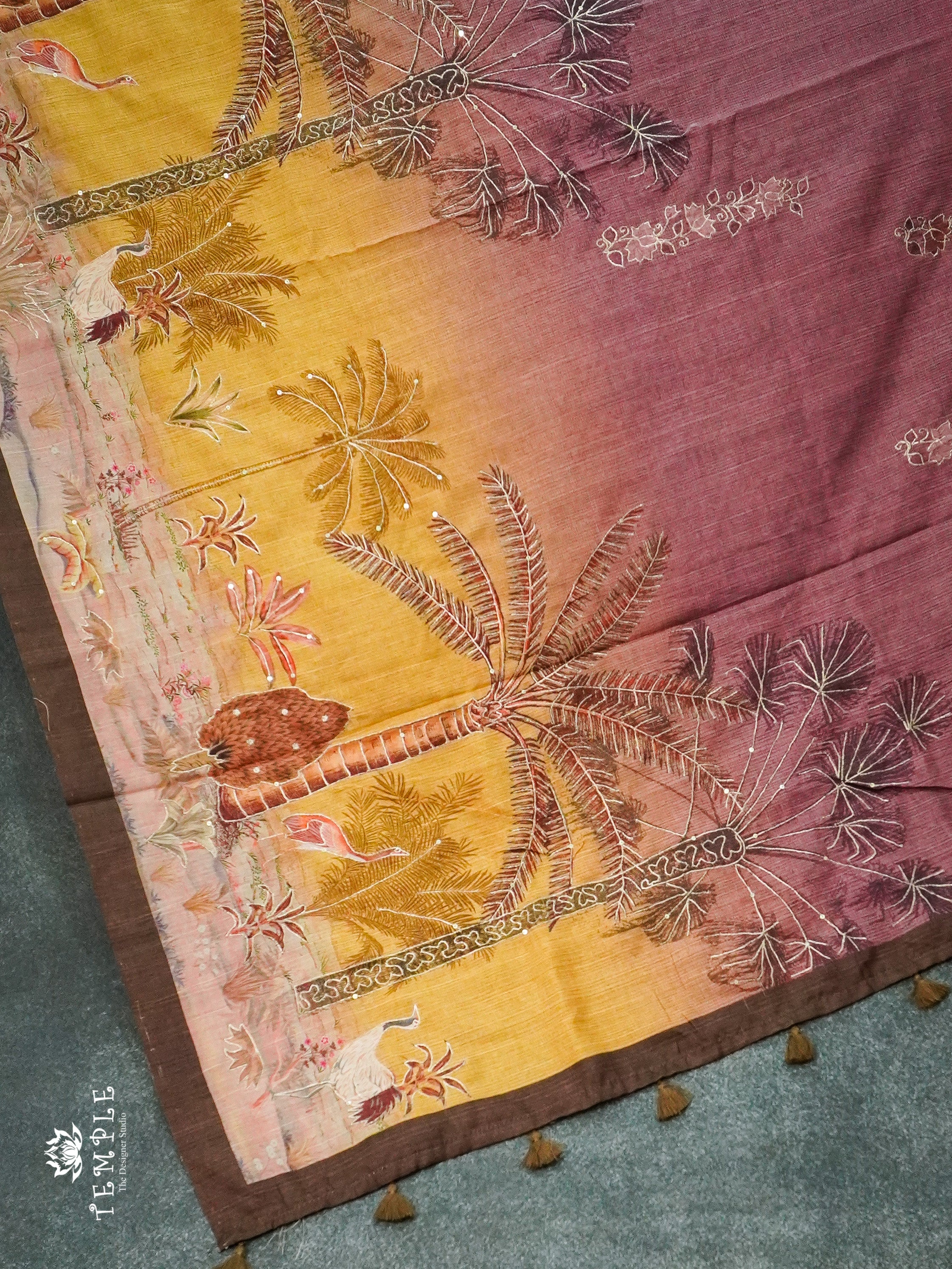 Kantha Work Saree | TTDS1245 | Sparkling Deals