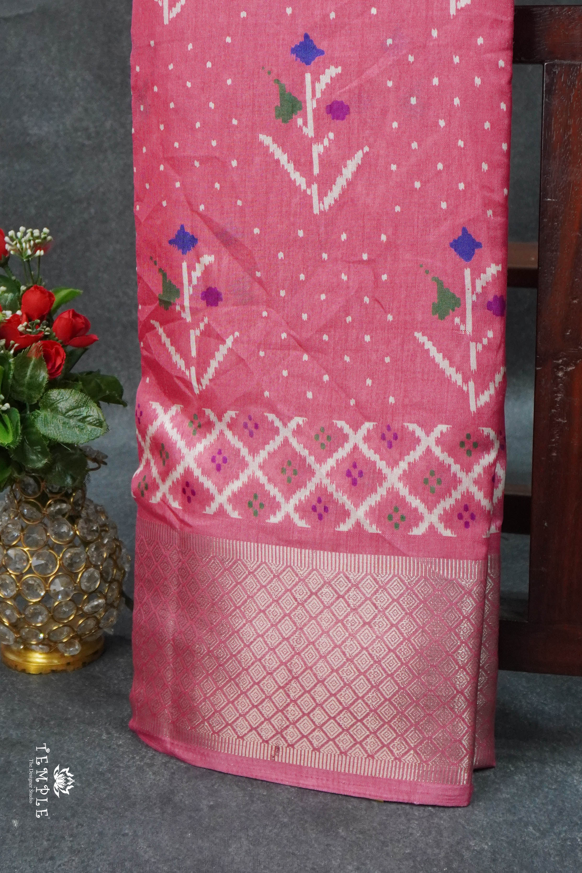 Printed Binny Silk Saree | TTDS1666