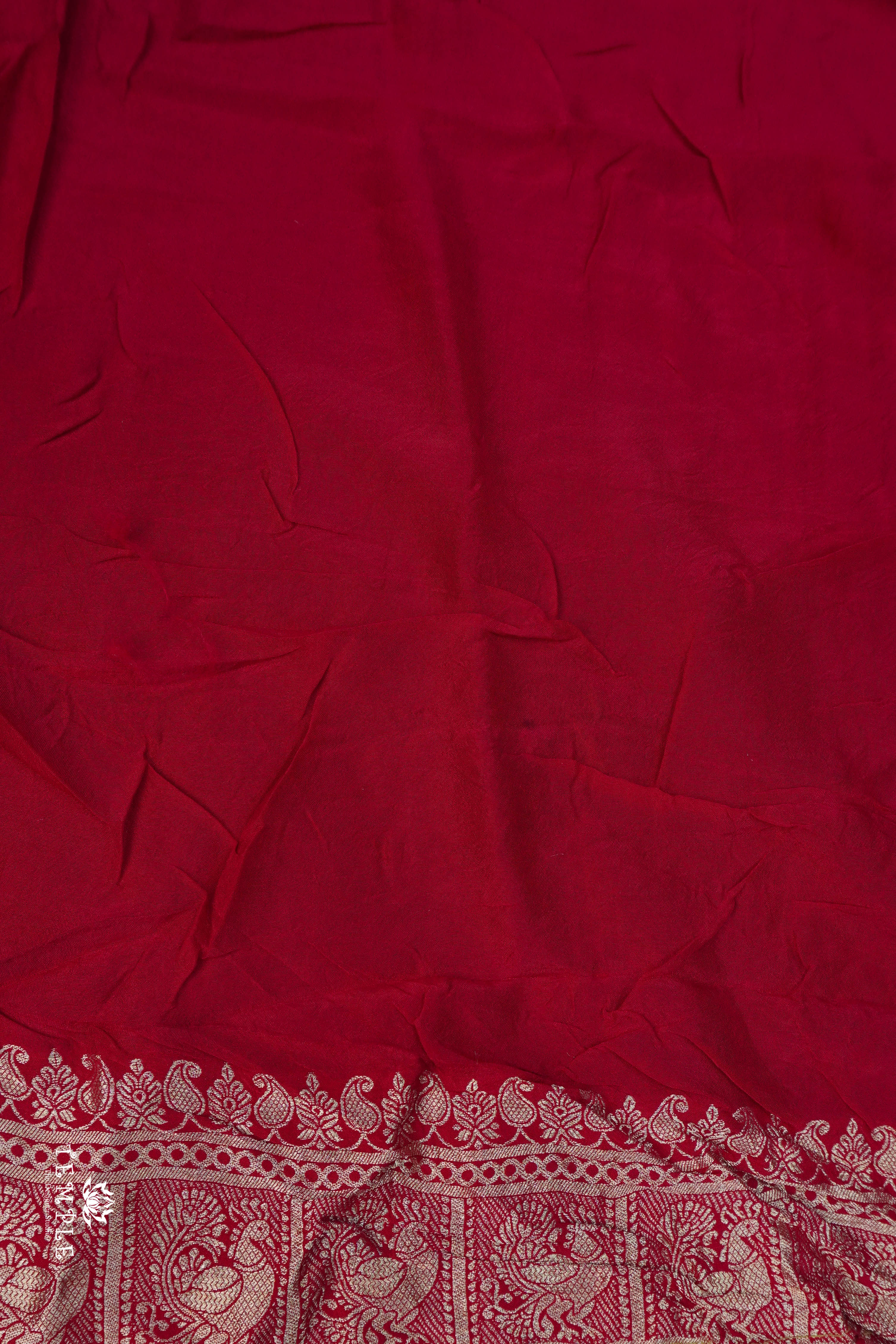 Checked Pattern Kadhi Silk Saree | TTDS1667