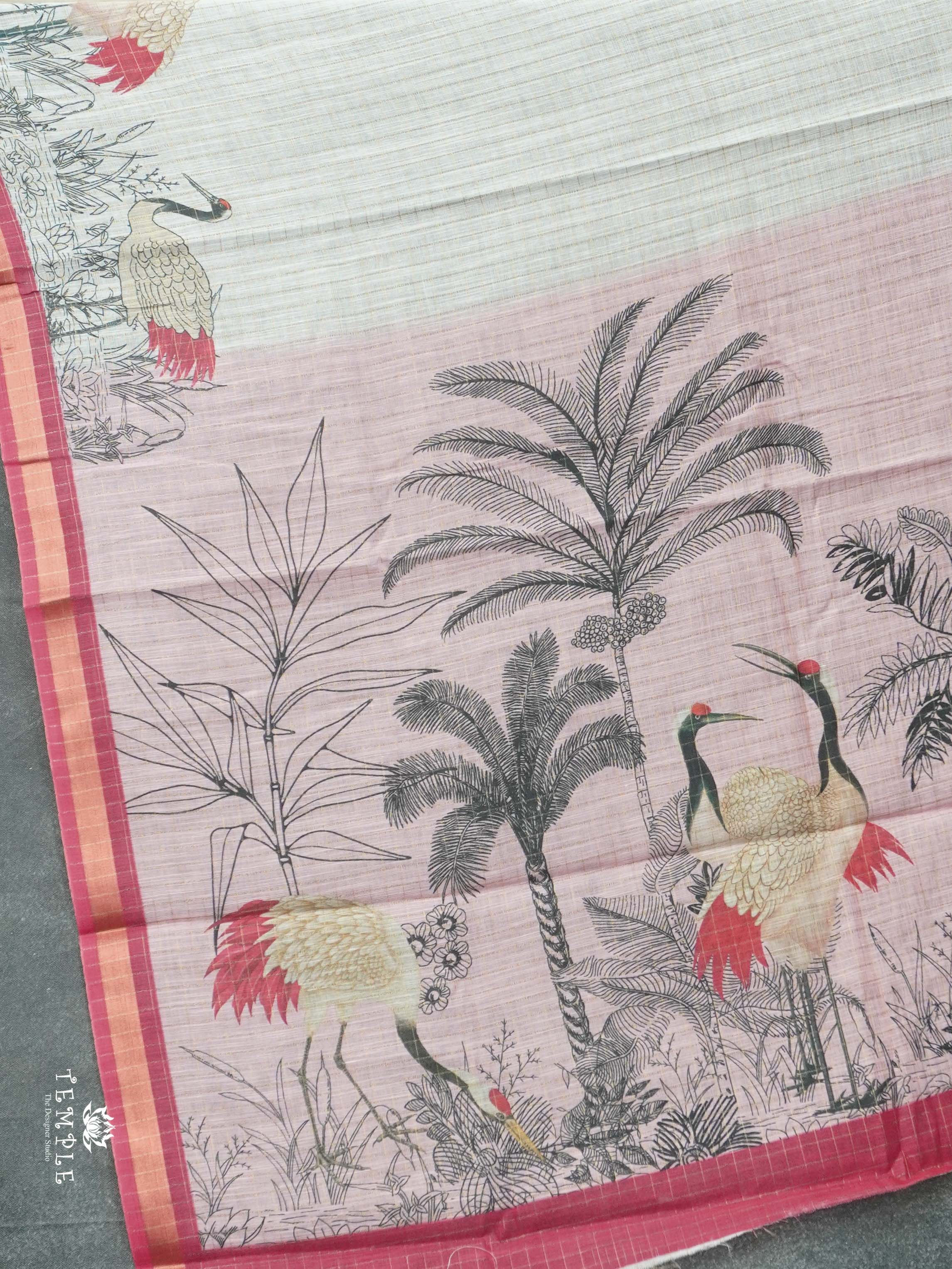 Chanderi Cotton Saree | TTDS2645