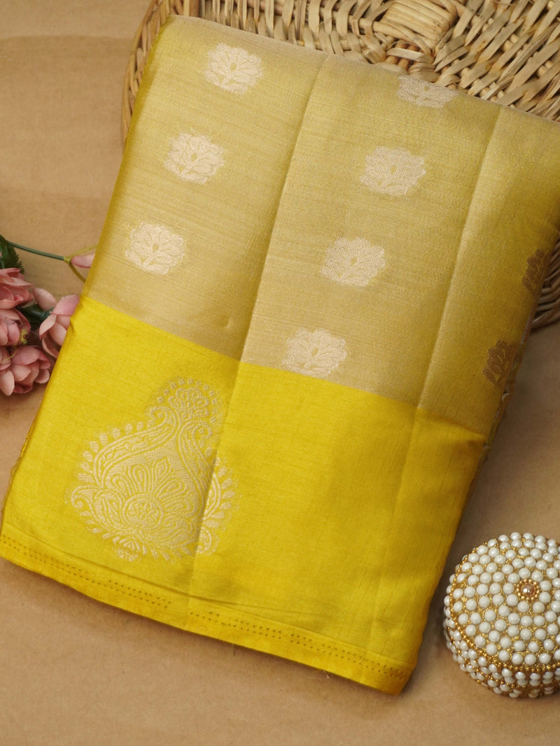 Tissue Tussar Silk Saree | TTDS3556