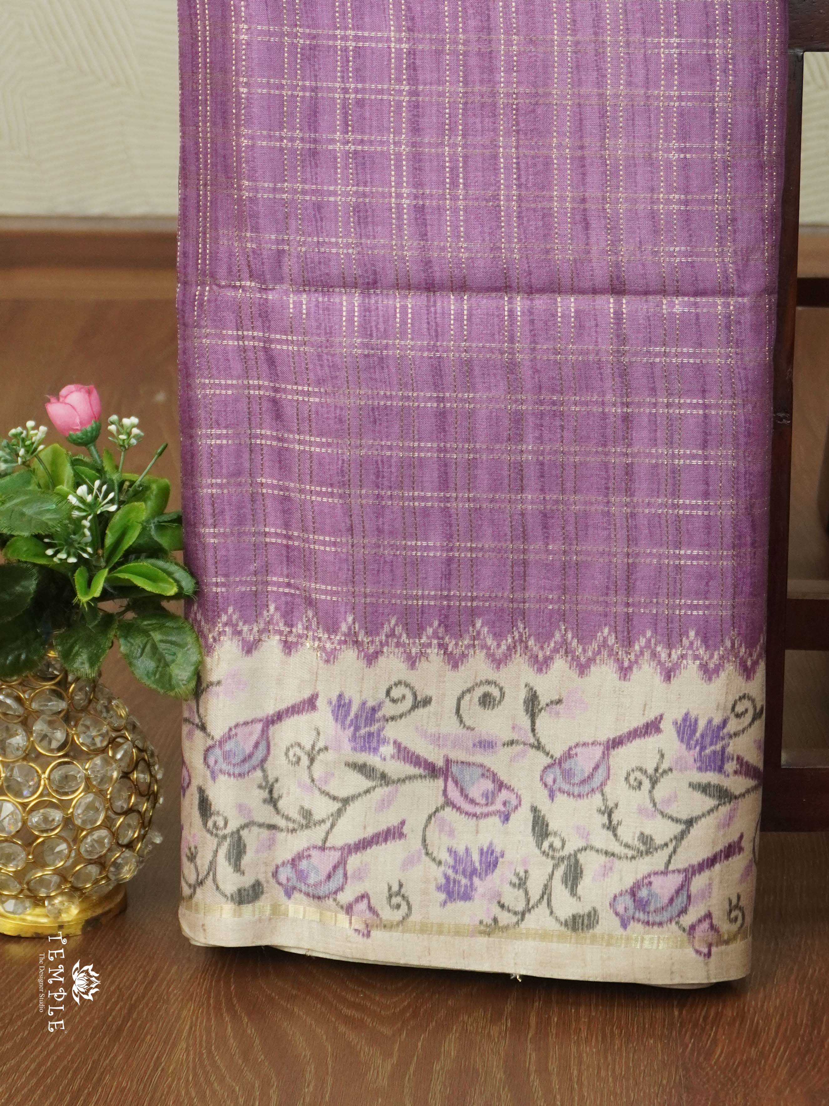 Tussar Silk Saree | TTDS2636