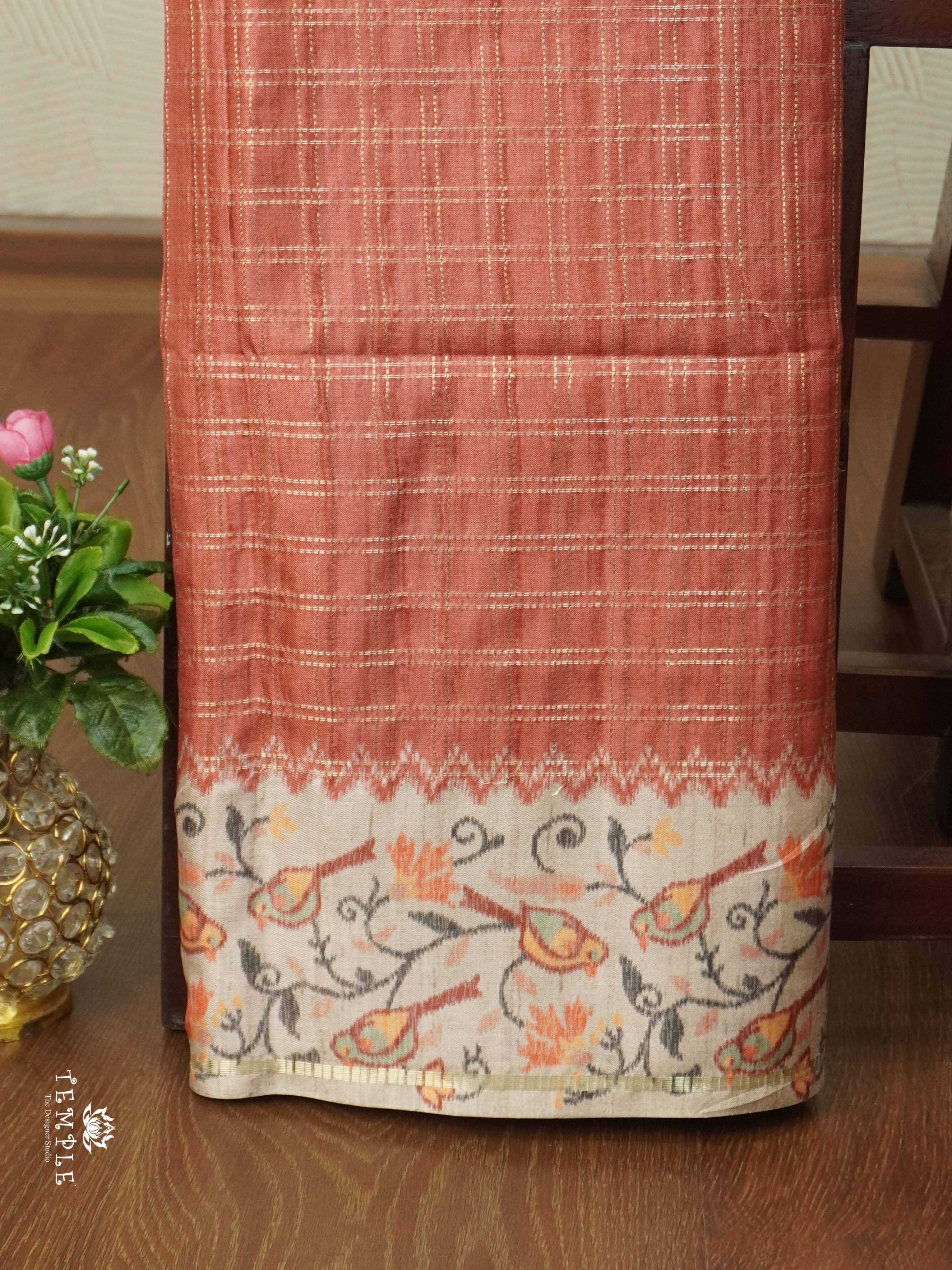 Tussar Silk Saree | TTDS2636