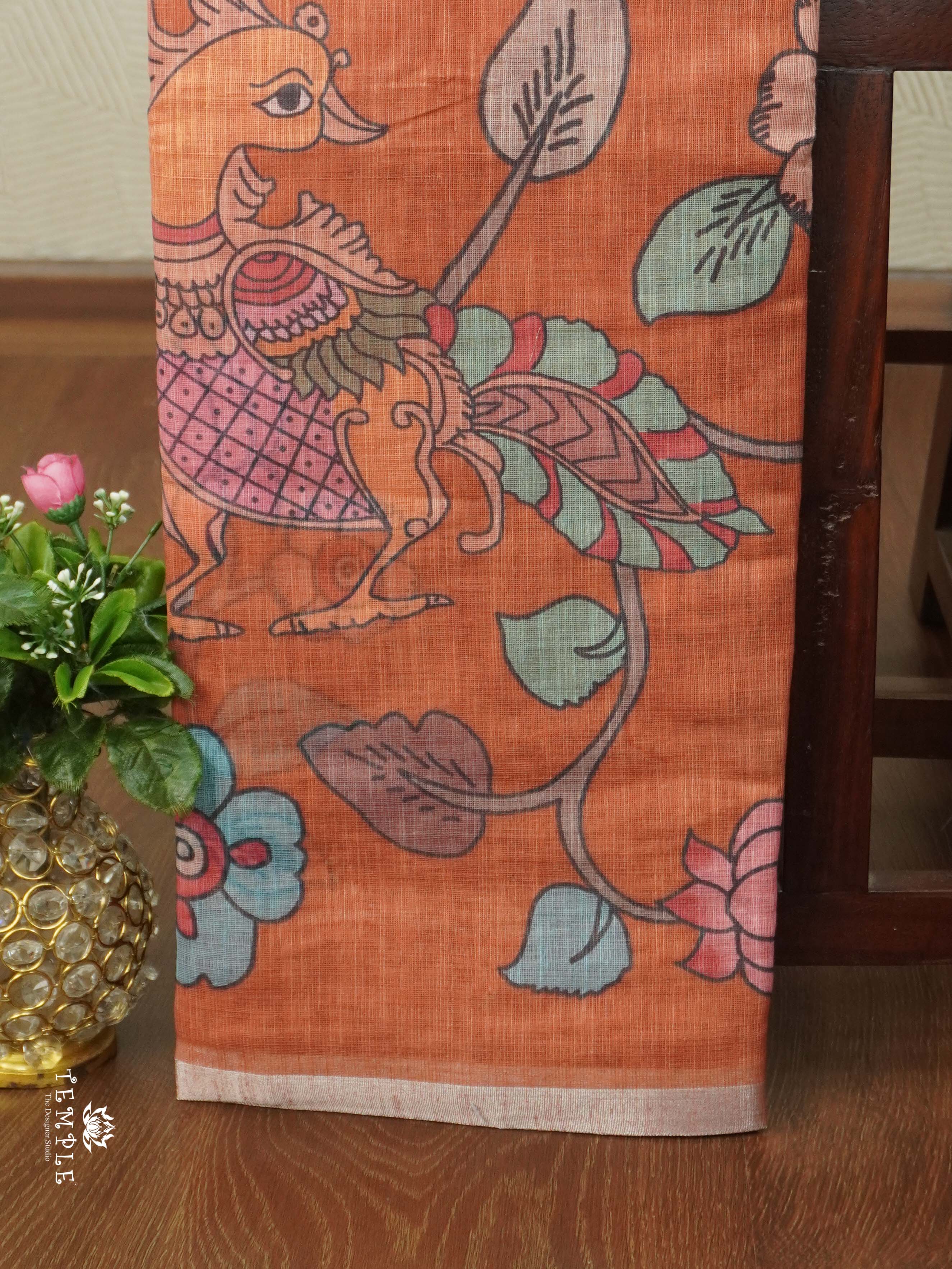 Chanderi Cotton Saree | TTDS2635