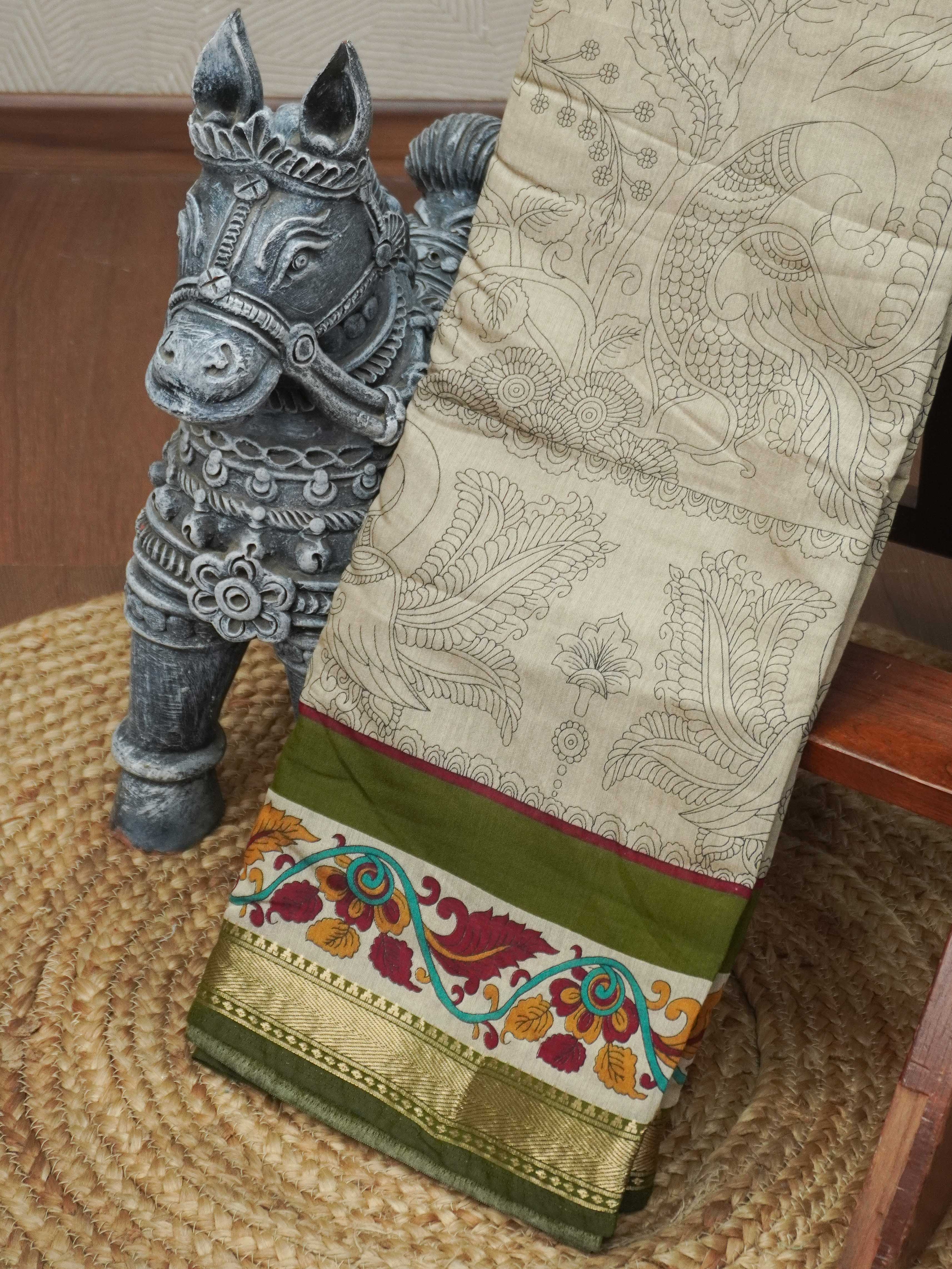 Mangalagiri Cotton Saree | TTDS3549