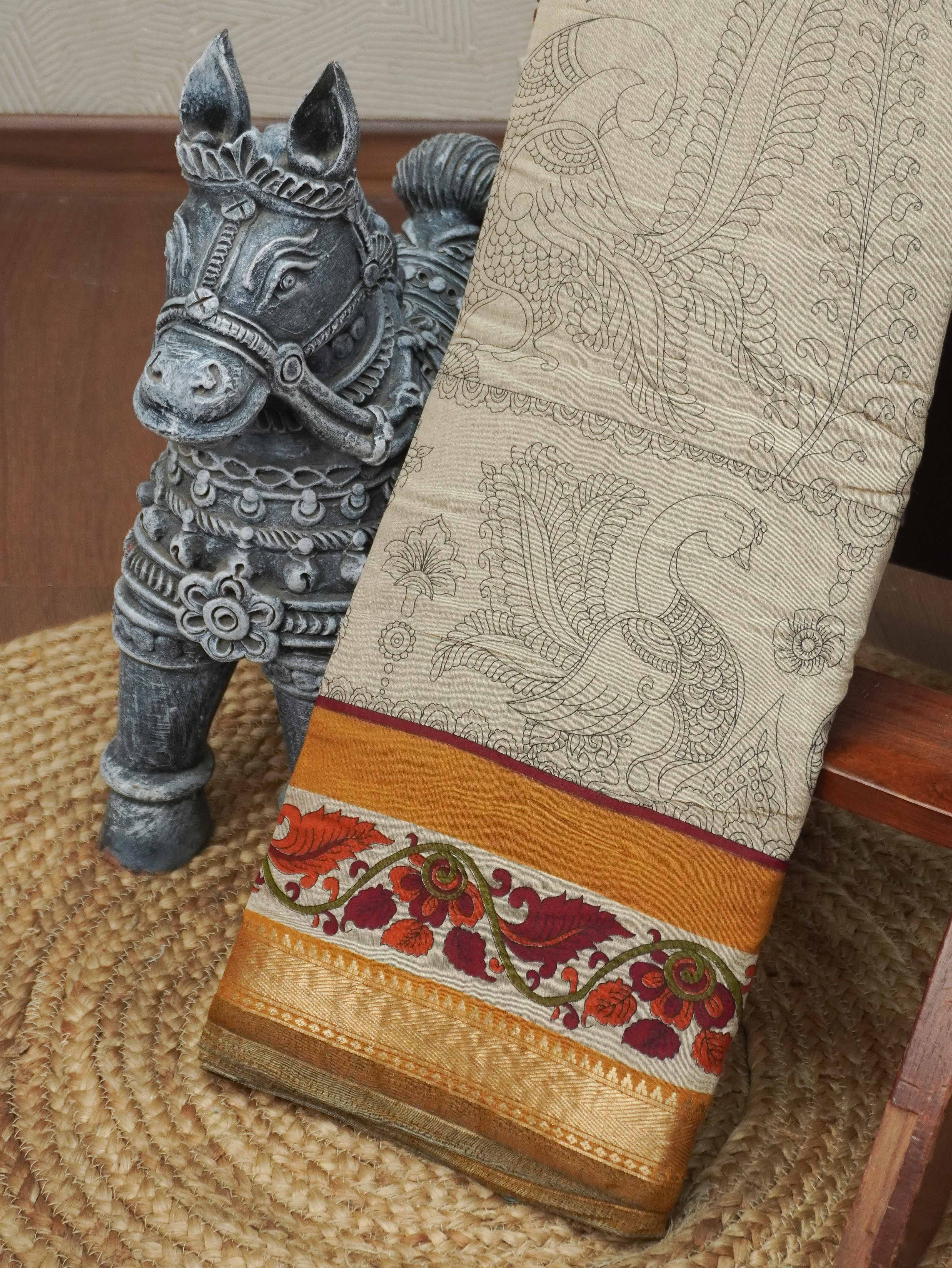 Mangalagiri Cotton Saree | TTDS3549