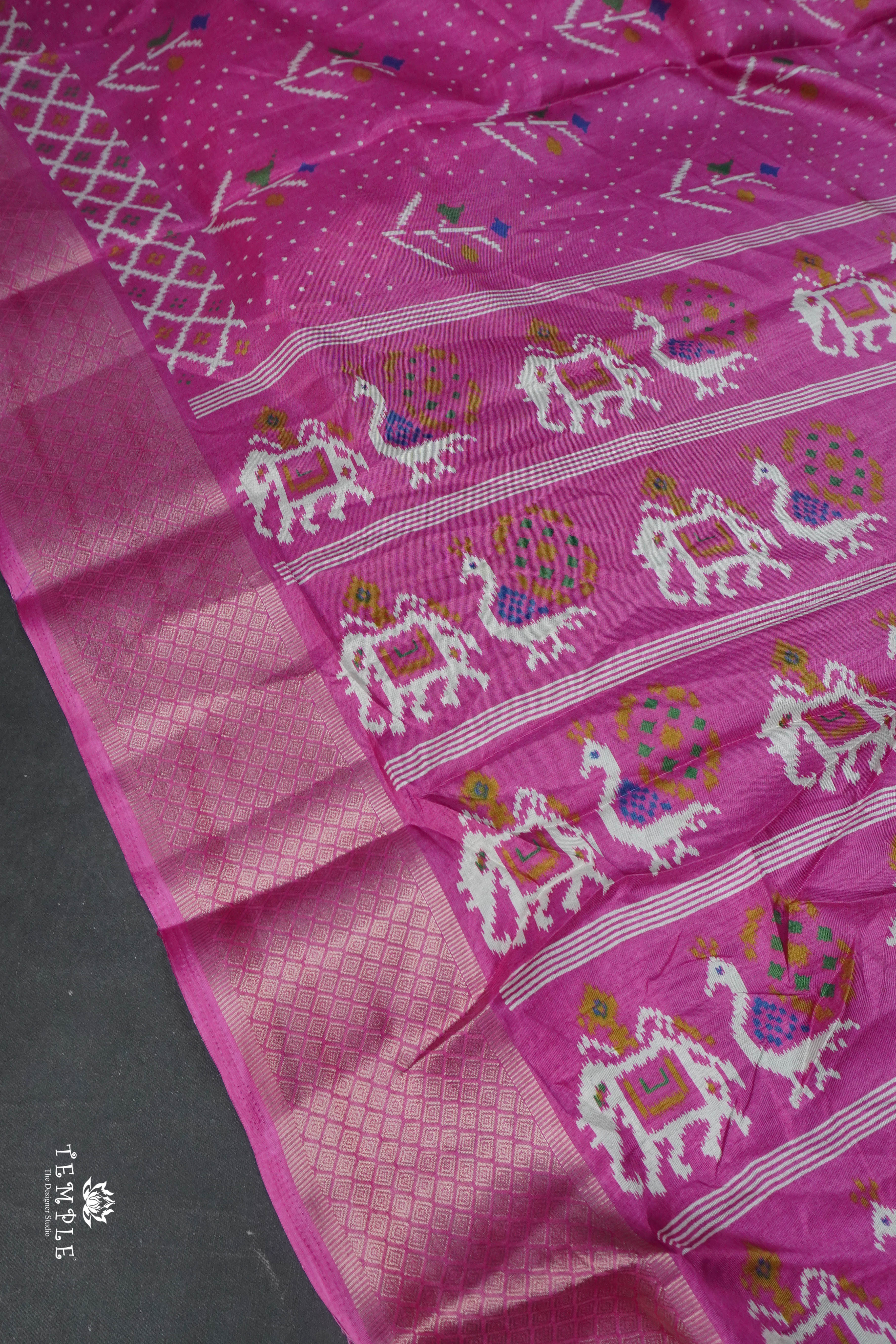 Printed Binny Silk Saree | TTDS1666