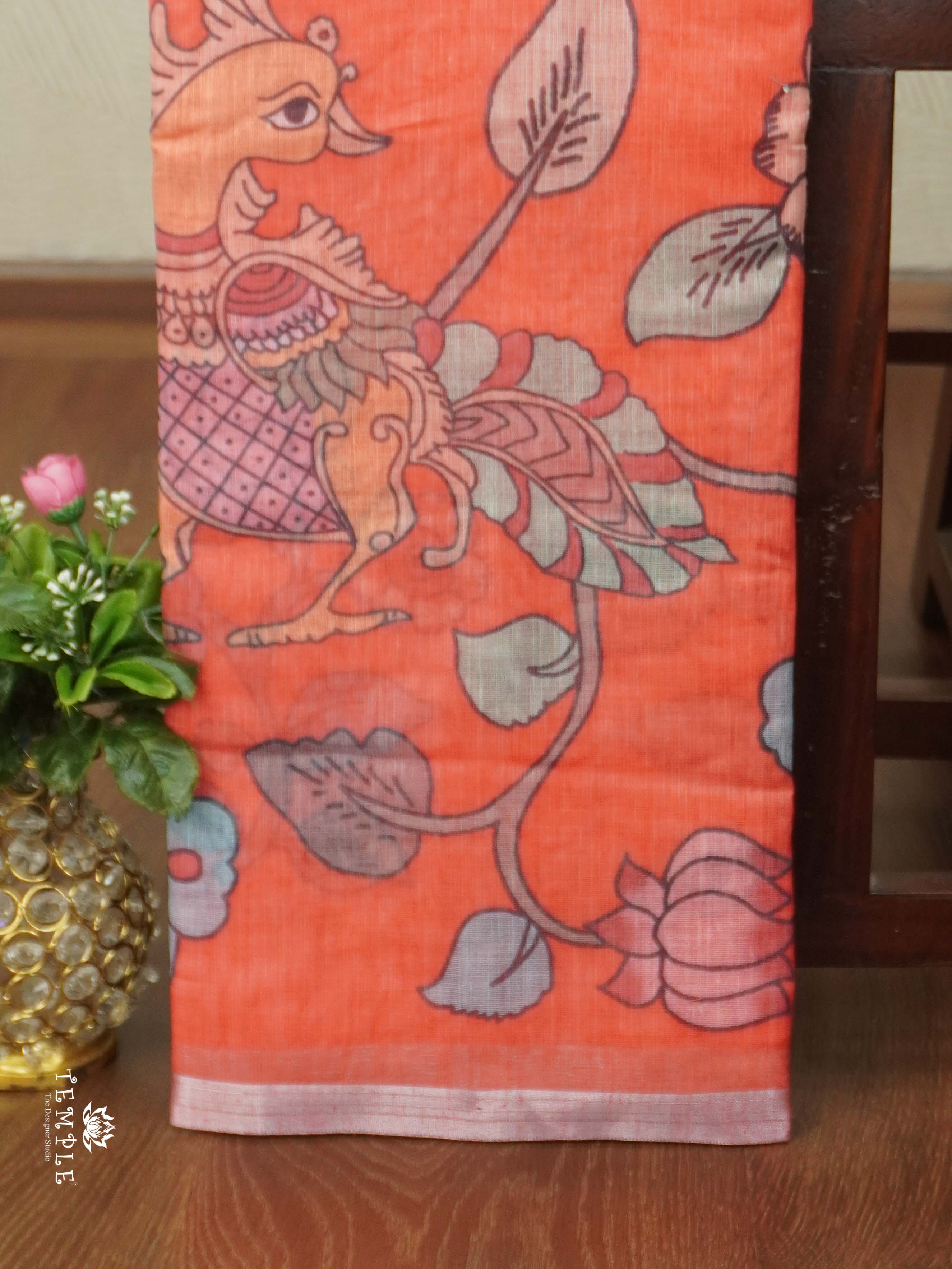 Chanderi Cotton Saree | TTDS2635