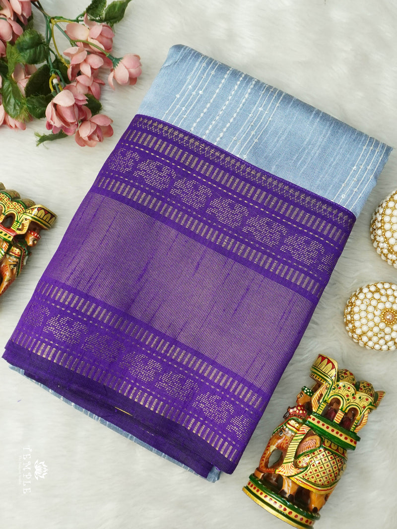 Raw Silk Saree With Sequins Work | TTDS3035