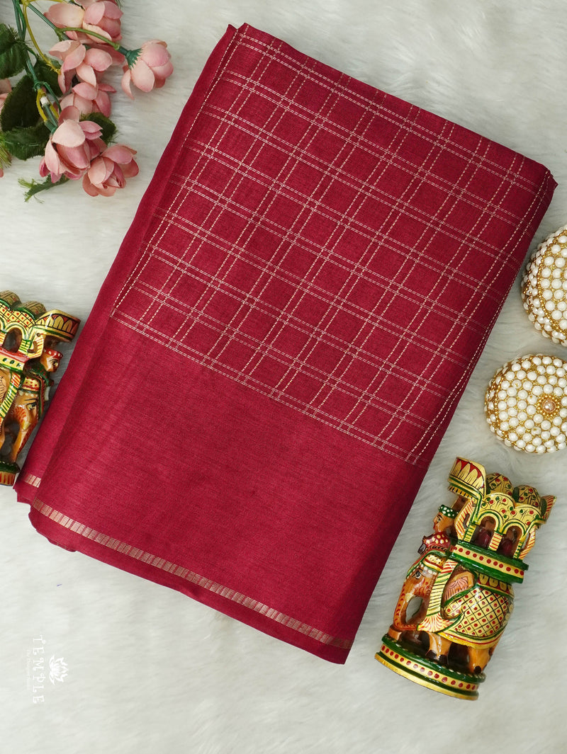 Handloom Matka Silk Saree | TTDS3113