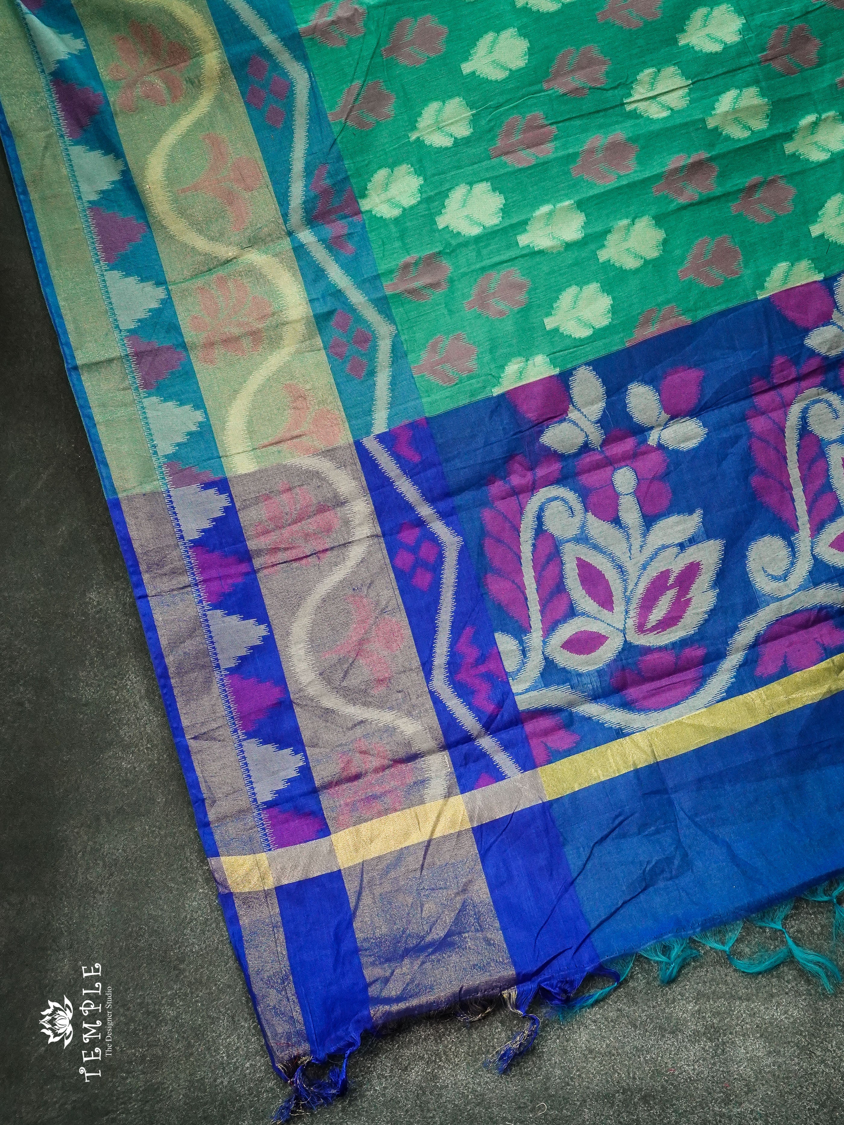 Pochampally Chanderi Cotton  Saree | TTDS1103 | Sparkling Deals