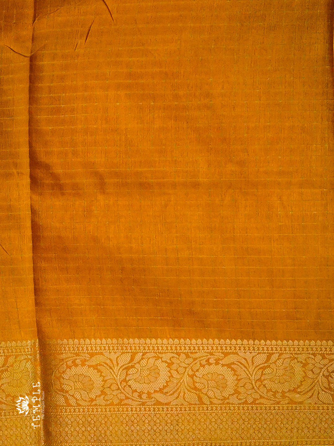 Mangalagiri Saree With Checks Pattern  | TTDS1251