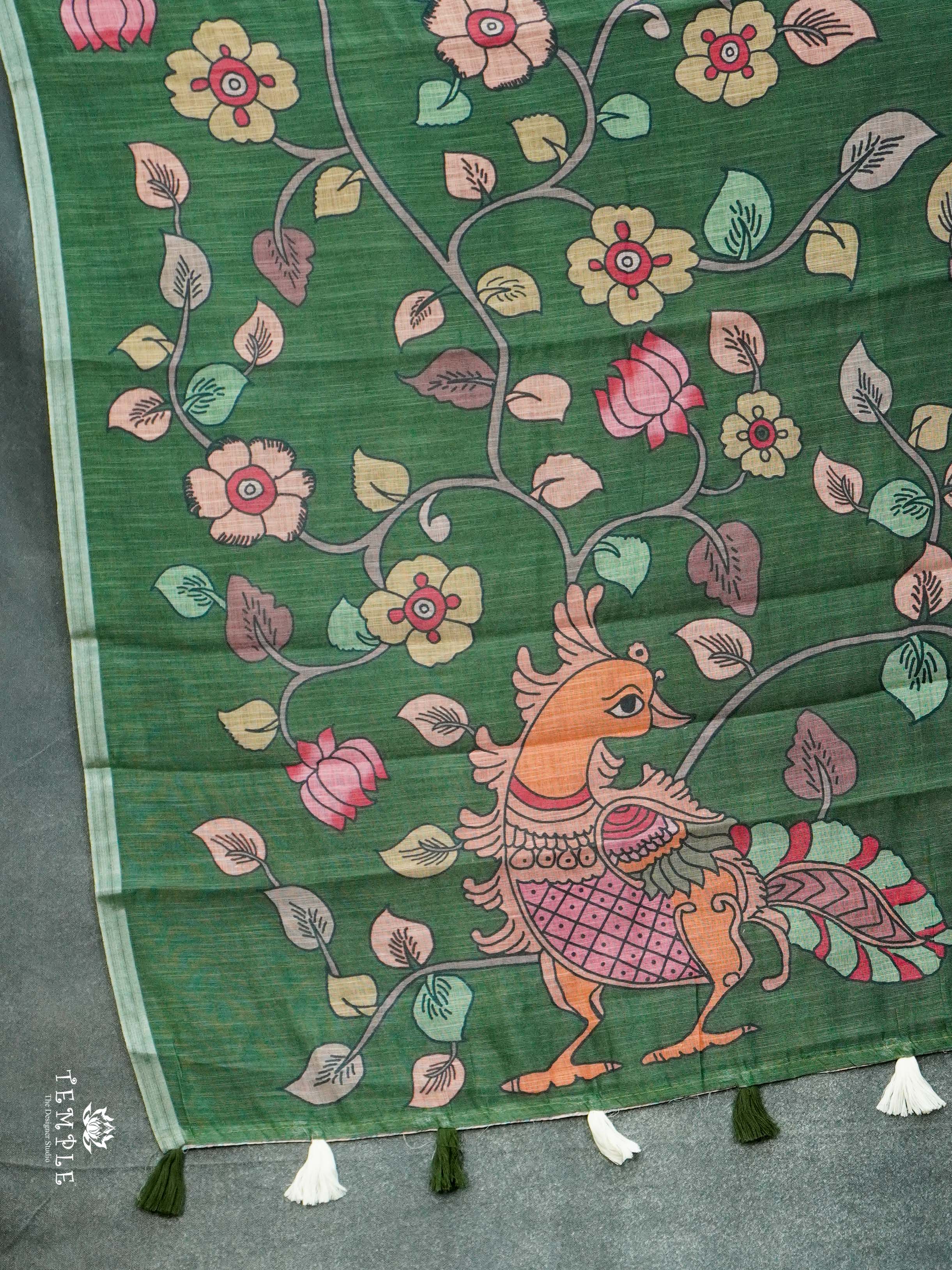 Linen Cotton Saree | TTDS2635