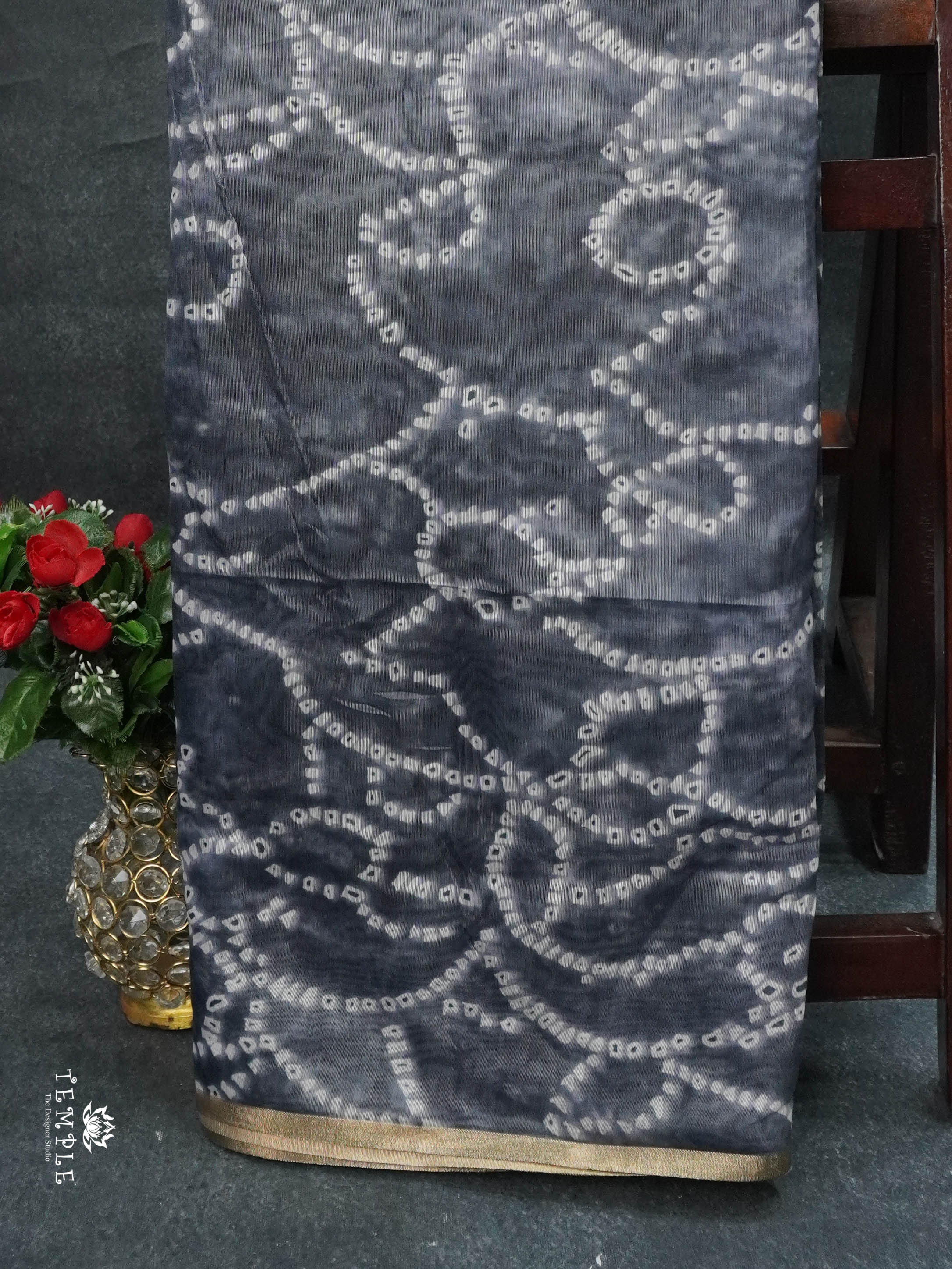 Summer Loom Cotton Saree | TTDS1662