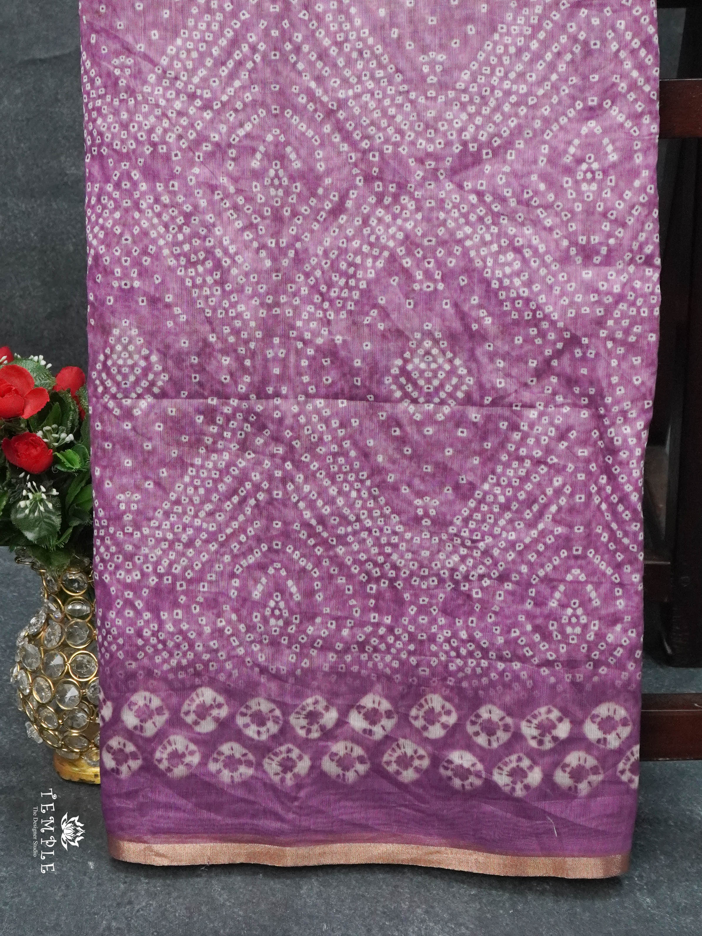 Summer Loom Cotton Saree | TTDS1663