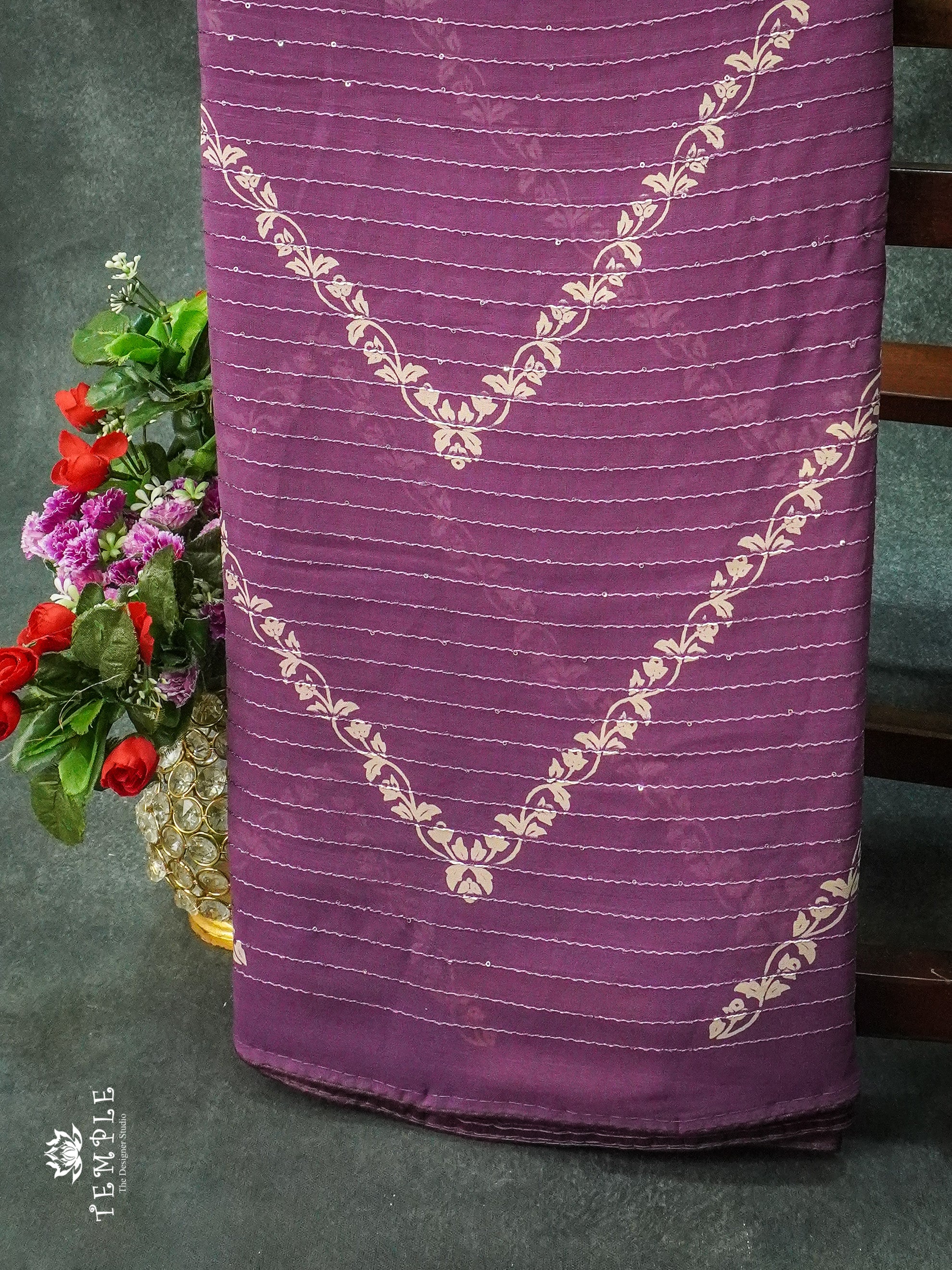 Georgette Saree | TTDS1249 | Sparkling Deals