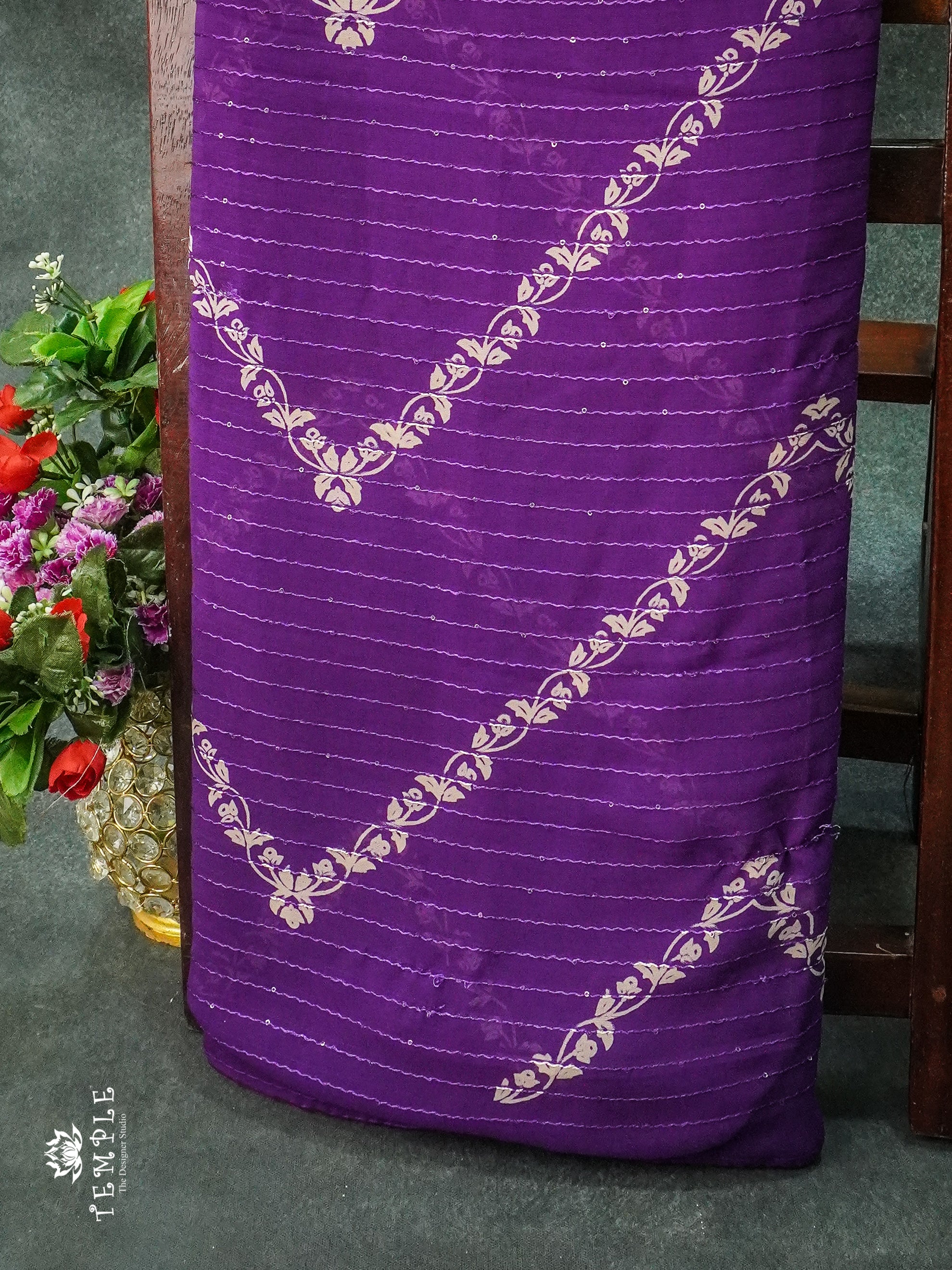 Georgette Saree | TTDS1249 | Sparkling Deals