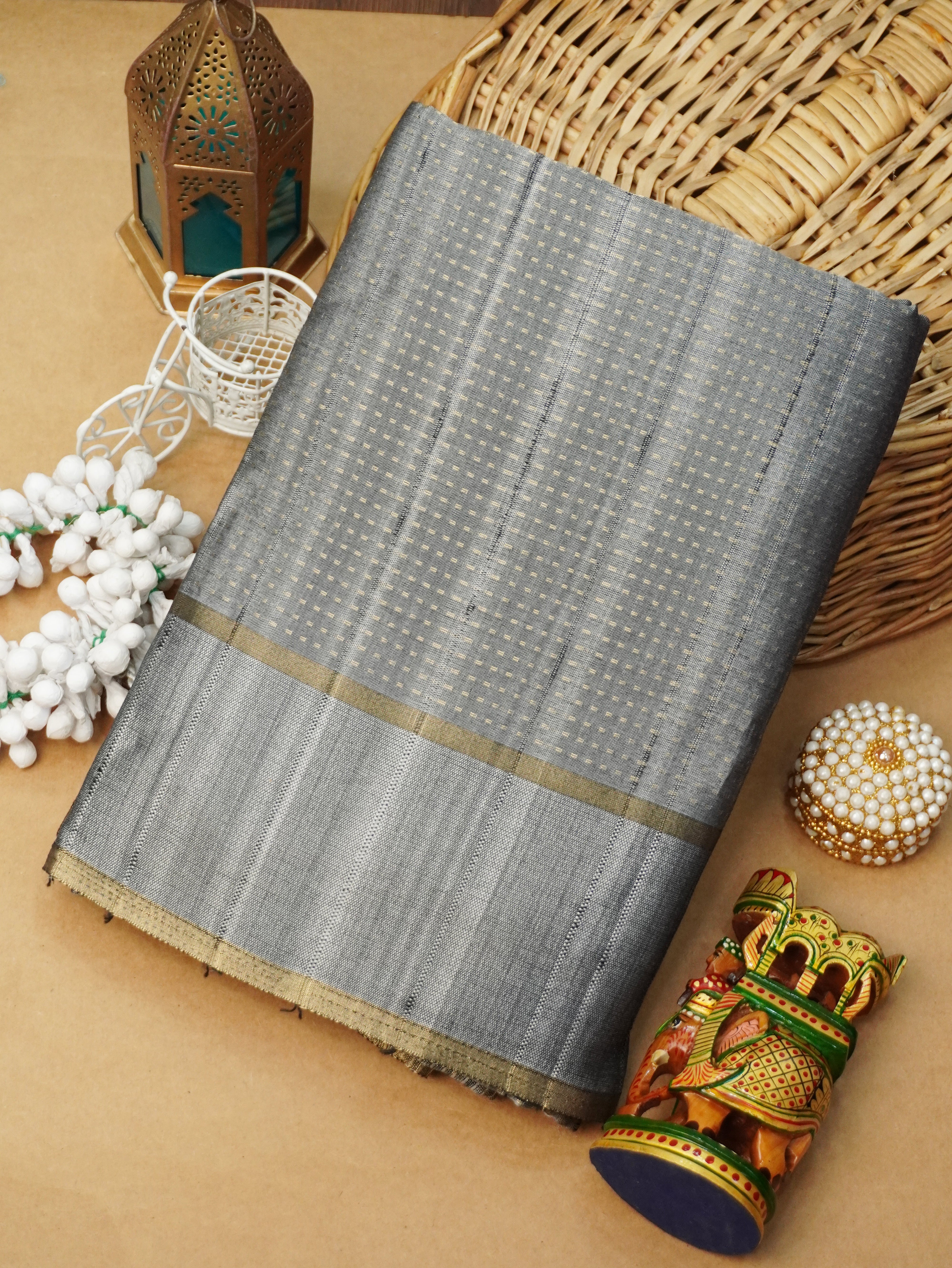 Chappa Tussar Silk Saree | TTDS3101