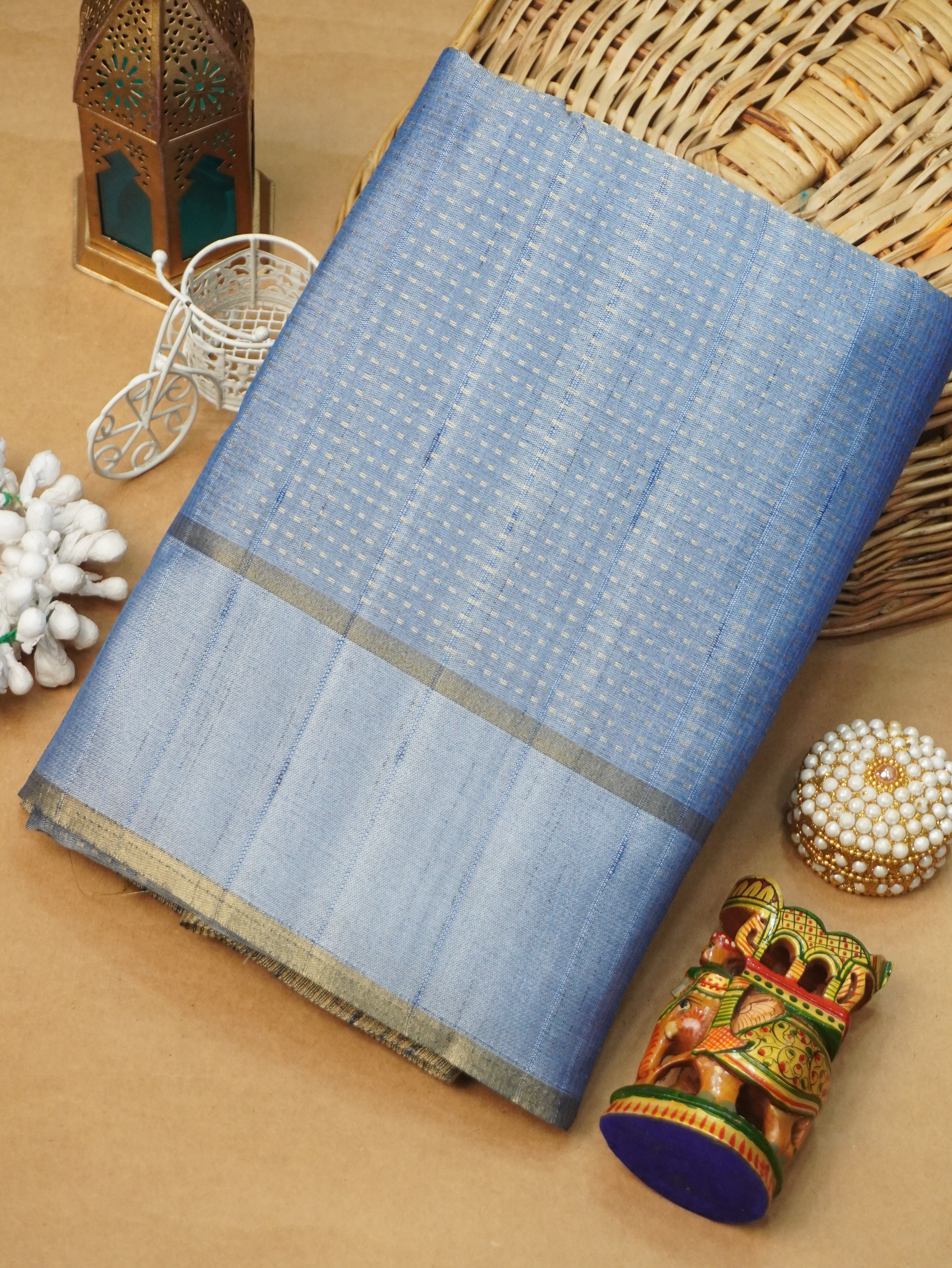 Chappa Tussar Silk Saree | TTDS3101