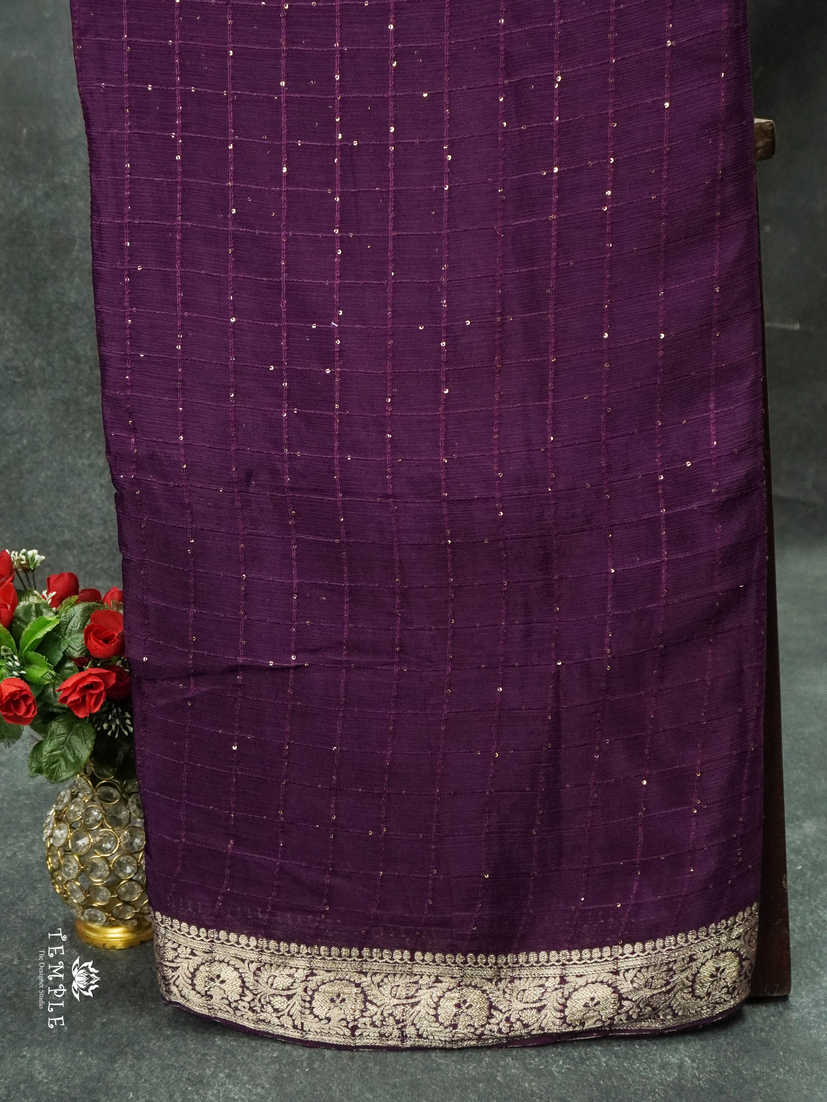 Sequins Designer Saree | TTDS1659