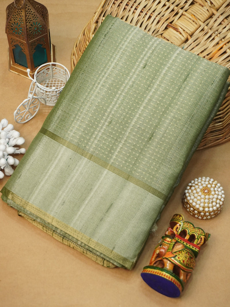 Chappa Tussar Silk Saree | TTDS3101