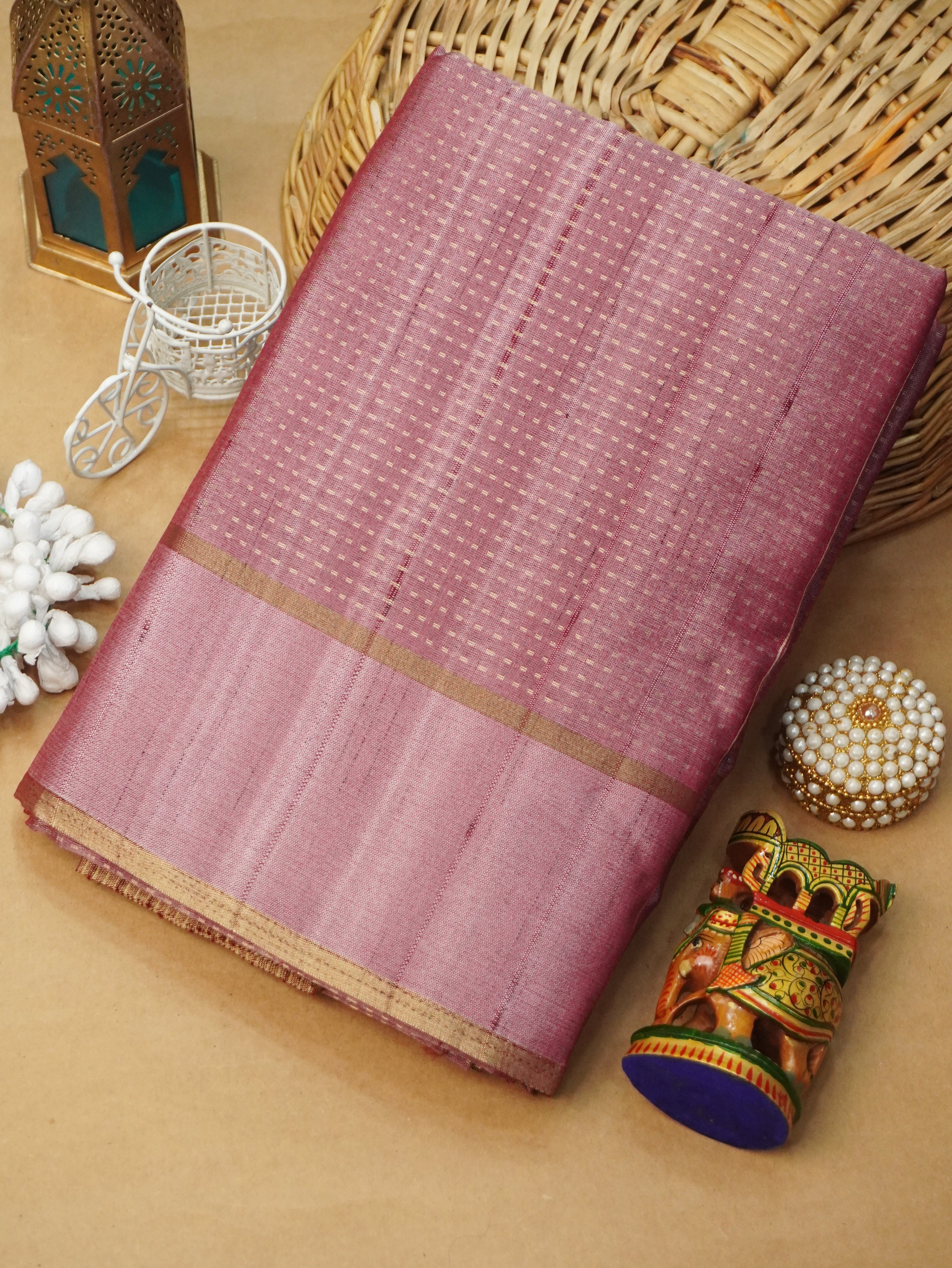 Chappa Tussar Silk Saree | TTDS3101