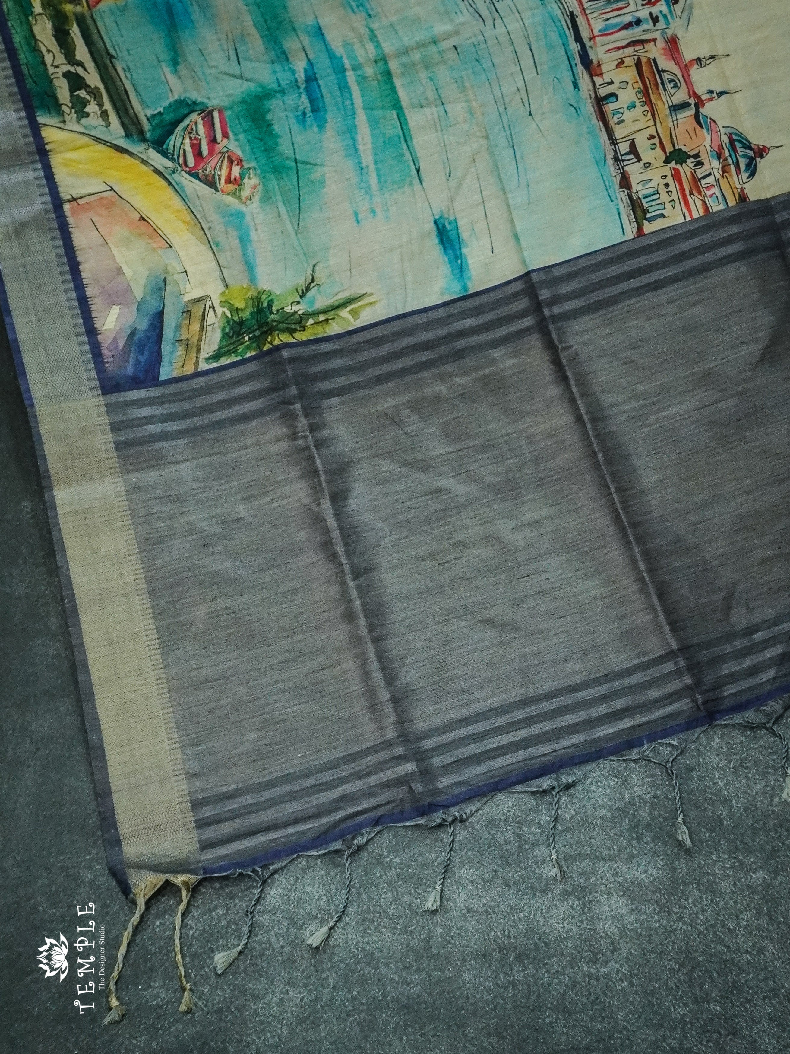 Fancy Printed Saree | TTDS1250 | Sparkling  Deals