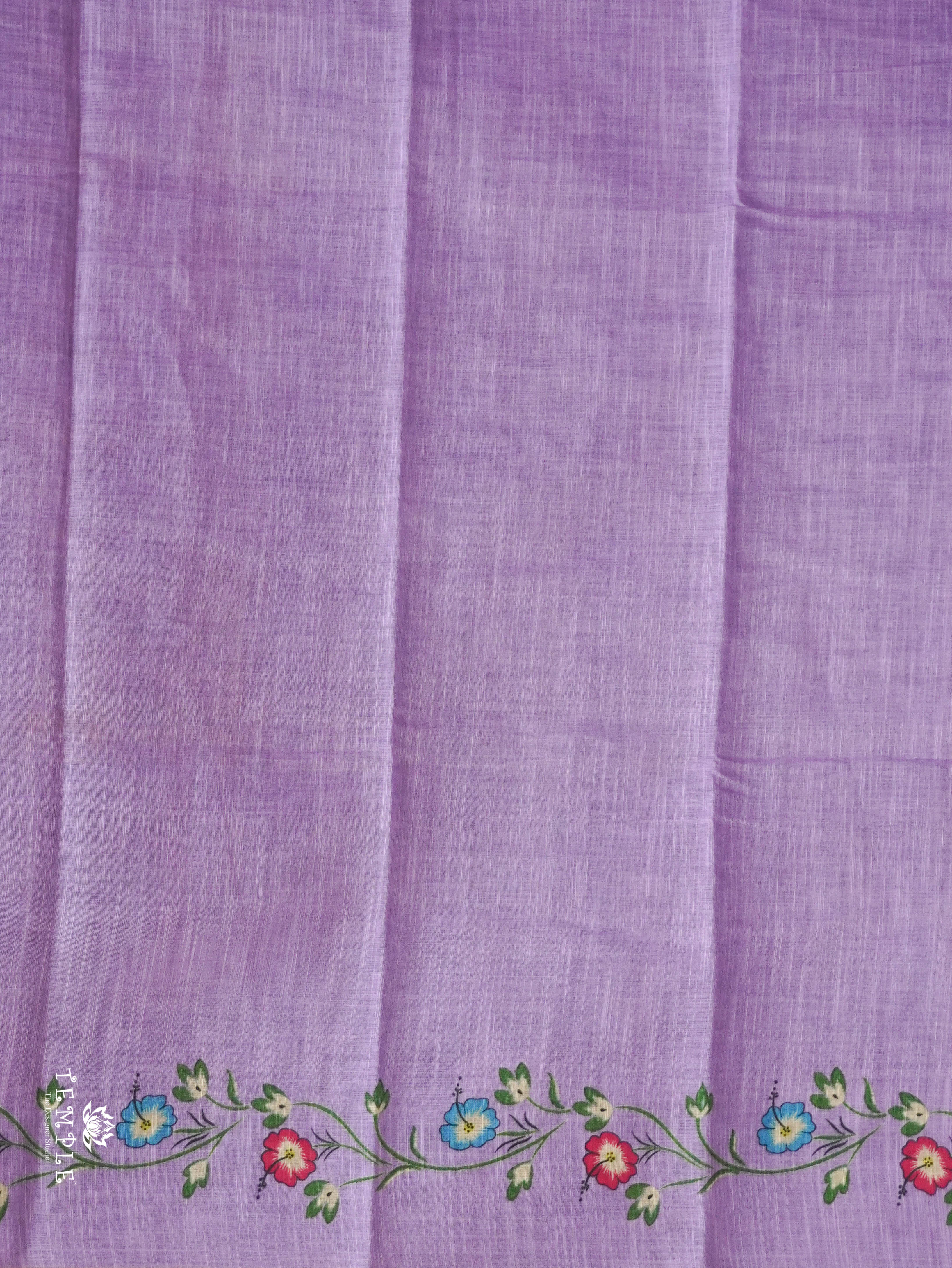 Linen Cotton Saree | TTDS3120