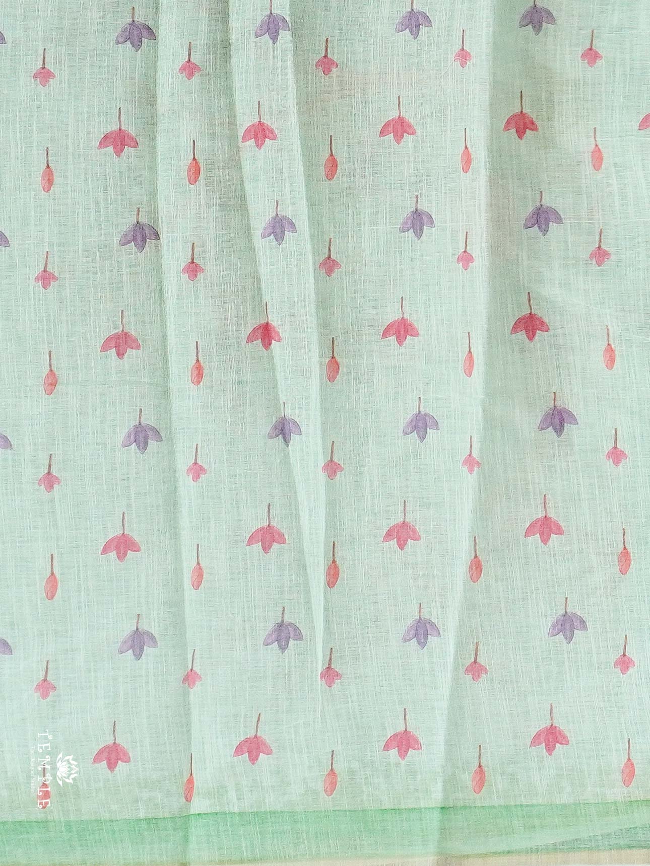 Printed Chanderi Cotton Saree | TTDS2131