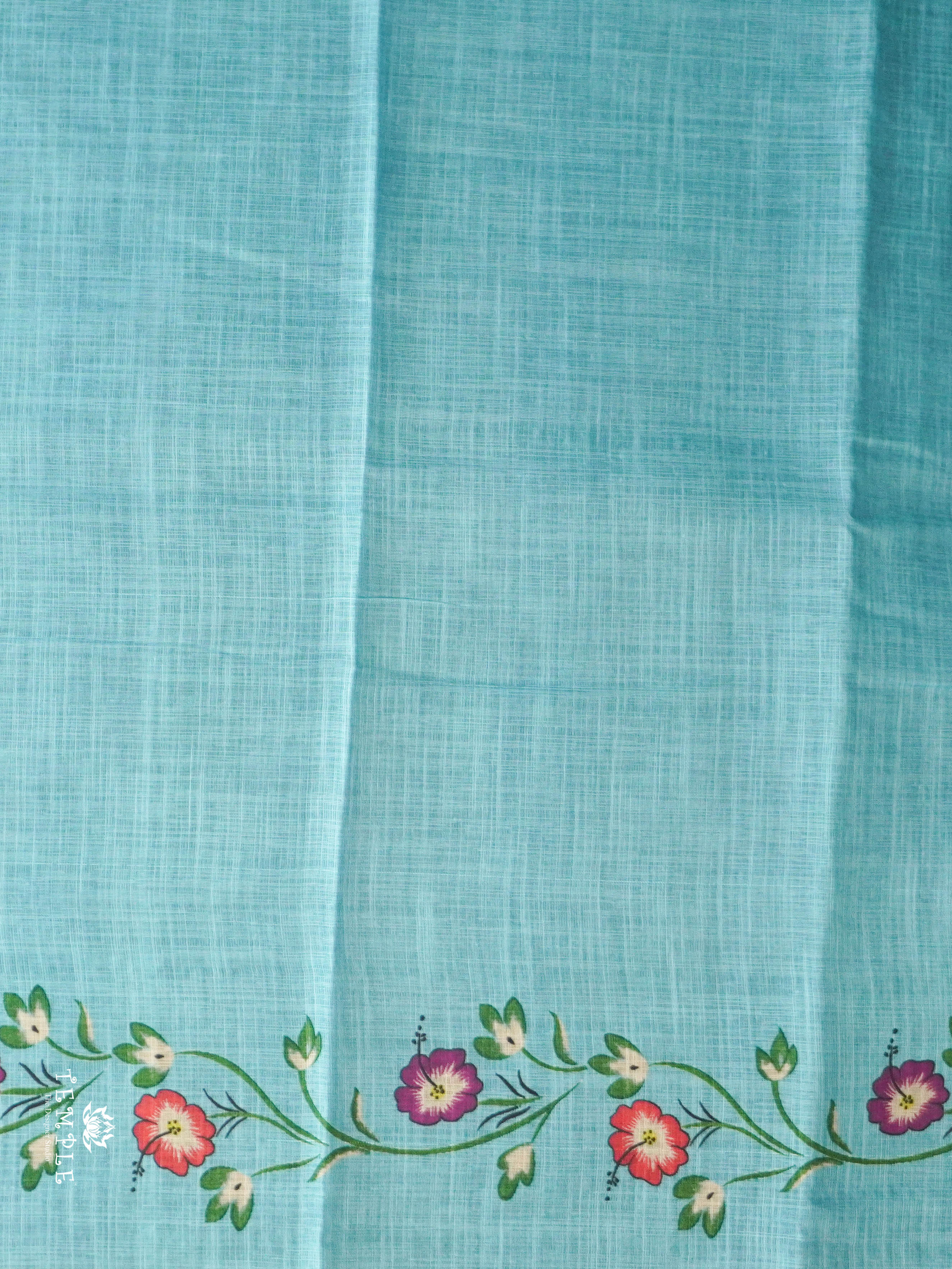 Linen Cotton Saree | TTDS3120