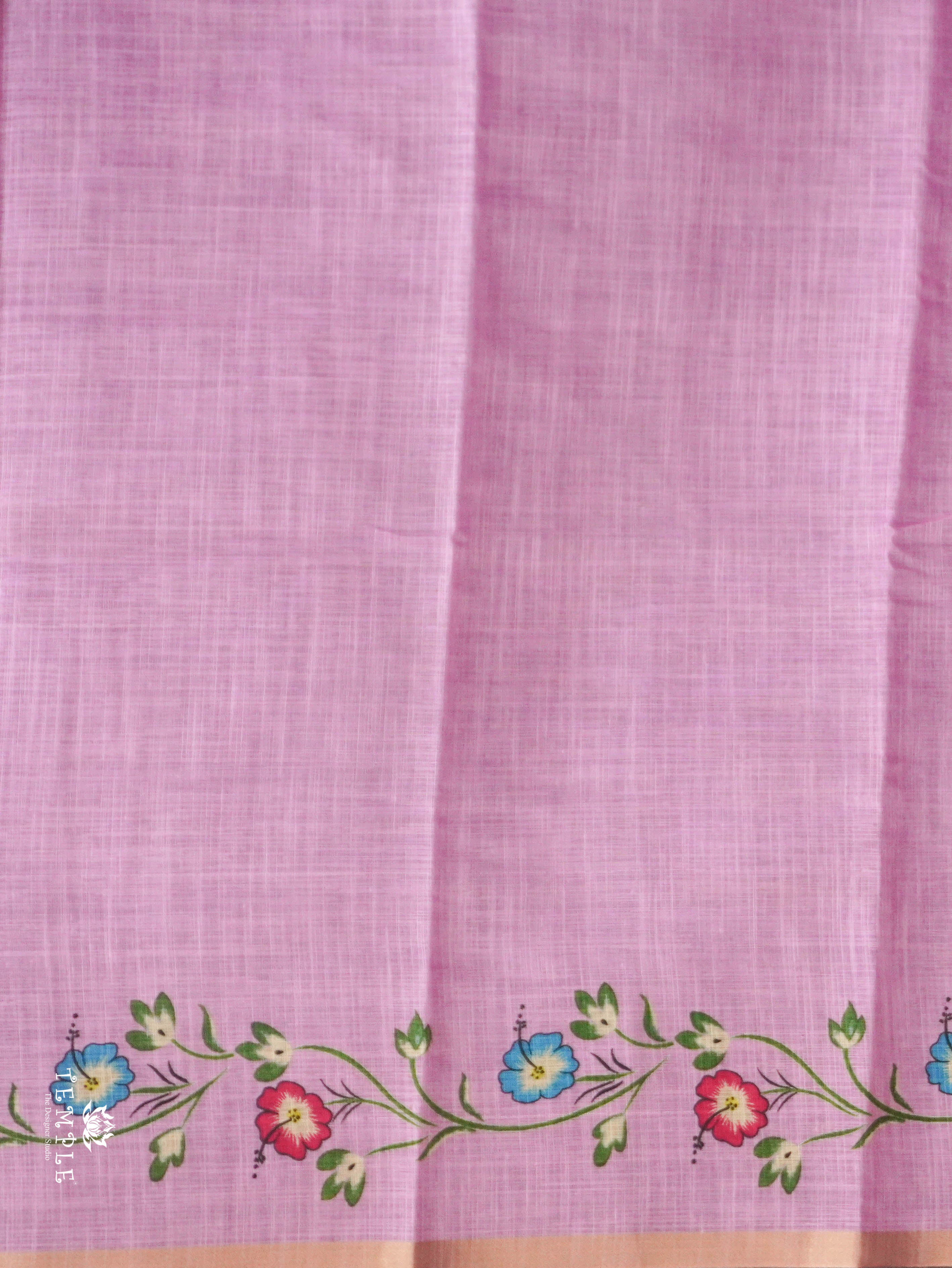 Linen Cotton Saree | TTDS3120
