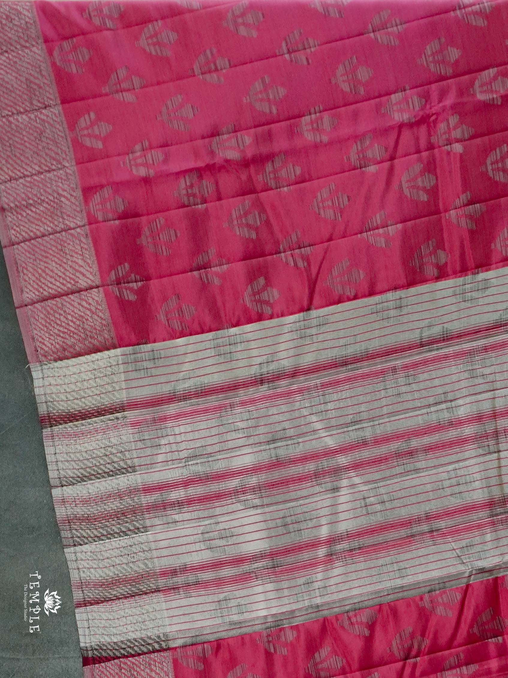 Tussar Silk Saree With Satin Border | TTDS2632 | Design 2
