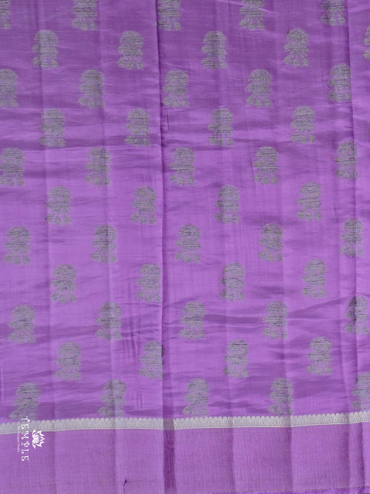 Tussar Silk Saree With Satin Border | TTDS2631 | Design 1