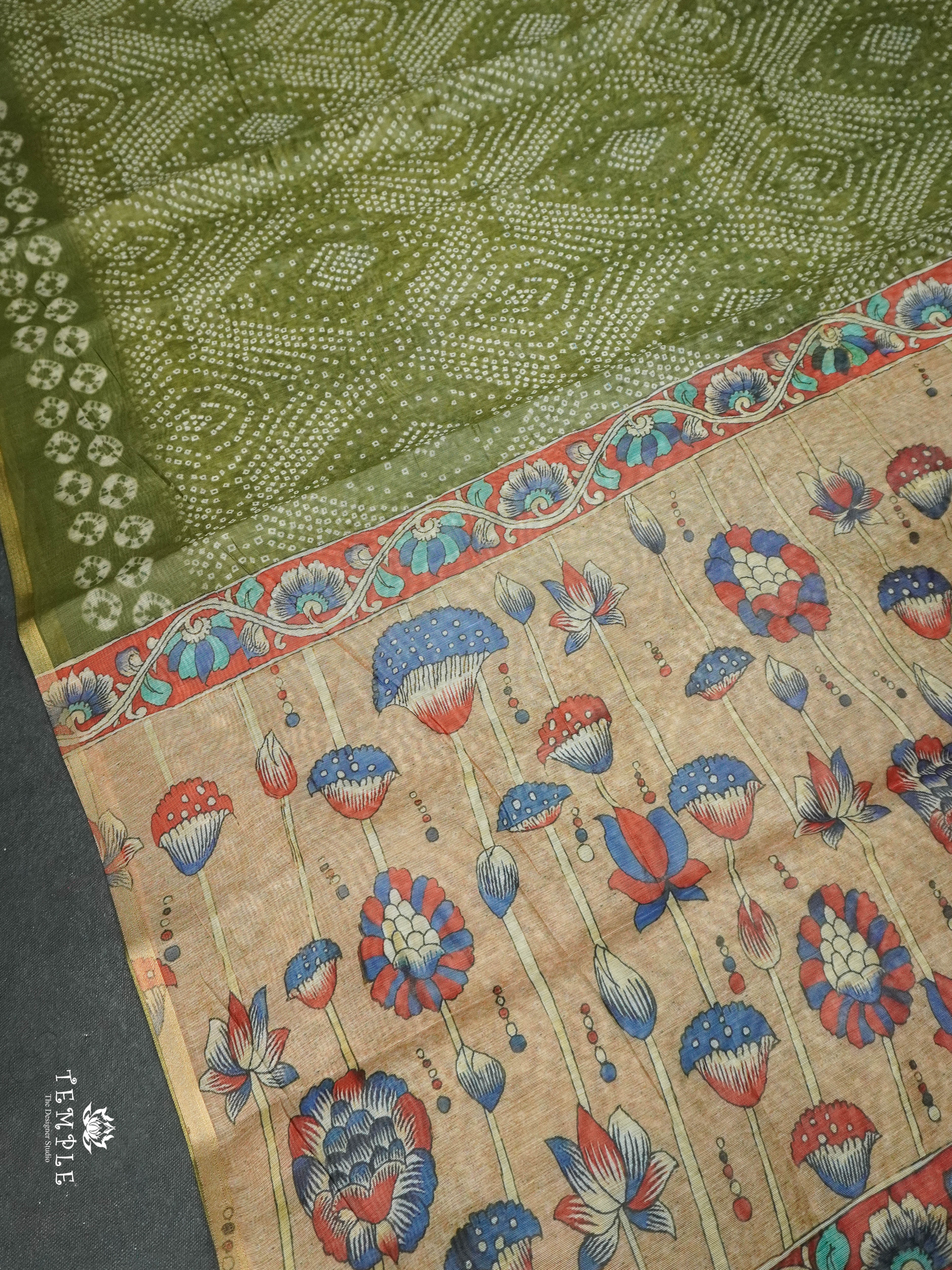 Summer Loom Cotton Saree | TTDS1663